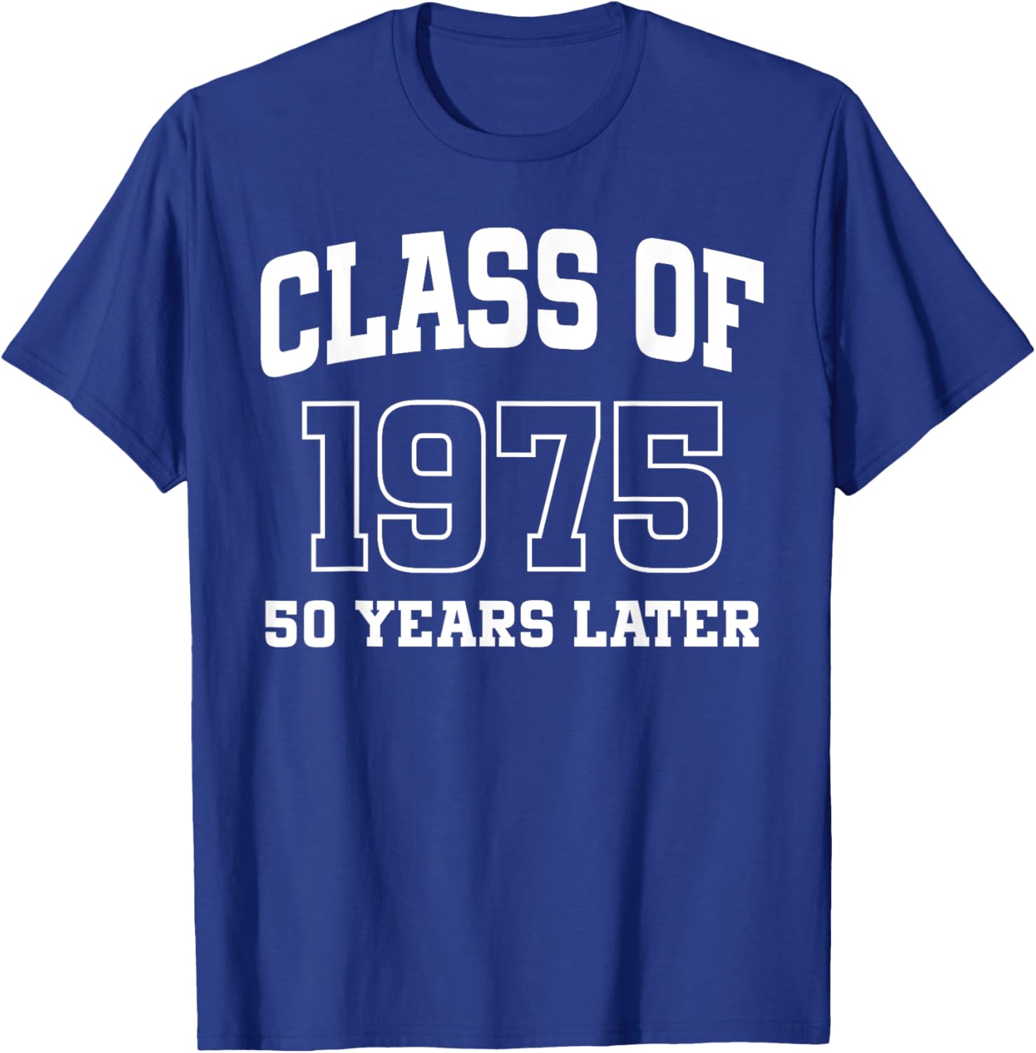 Class of 1975 50th Reunion Alumni T-Shirt for High School Graduates - 16