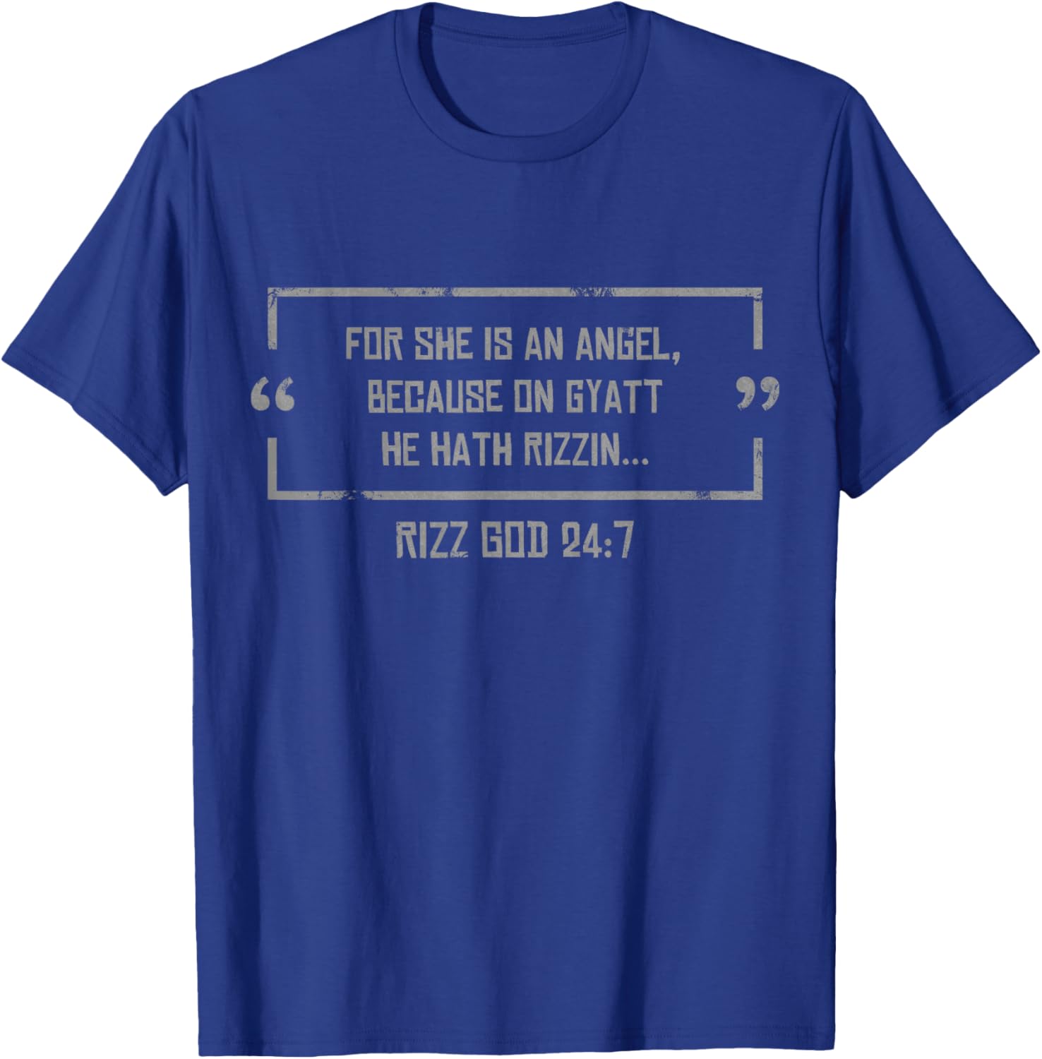 Rizz God T-Shirt - Funny Meme Design for Charisma Lovers - 1
