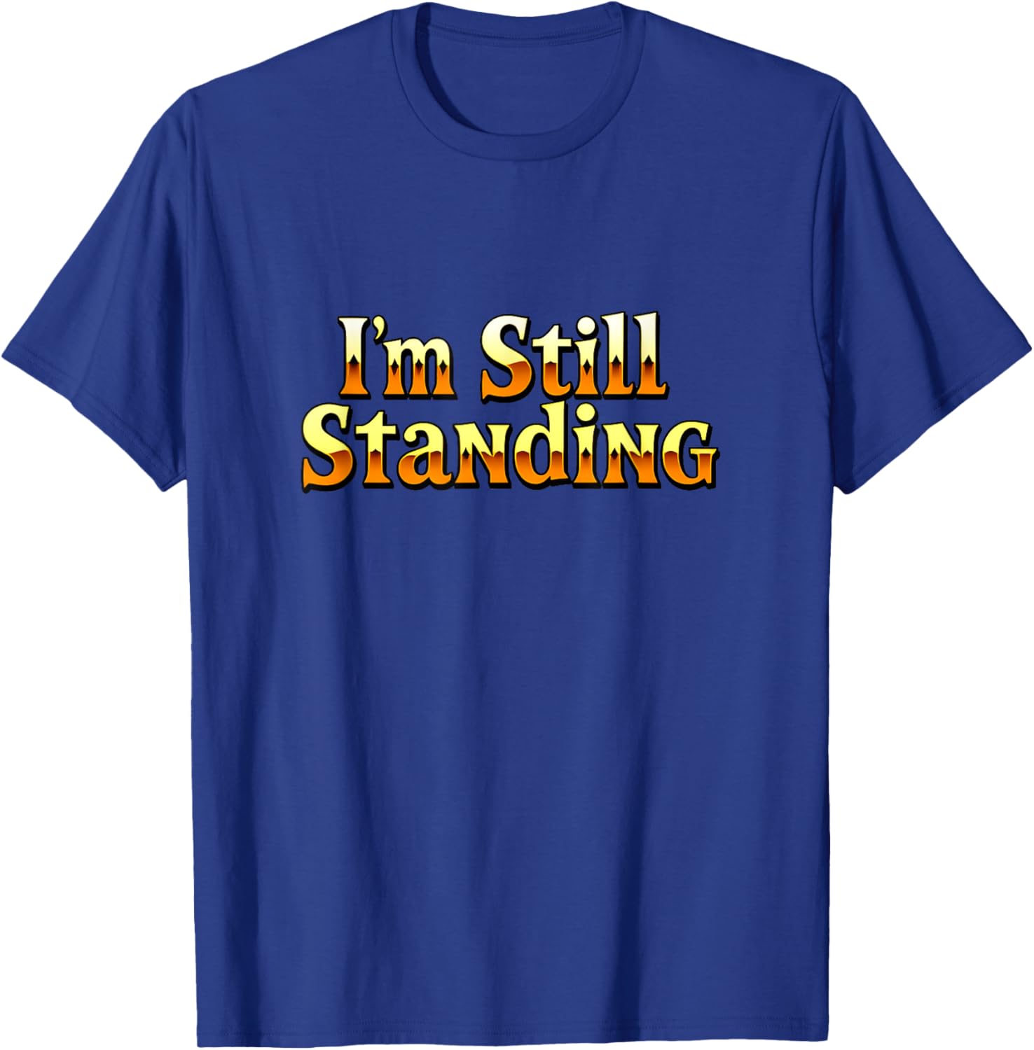 Vintage 70s 80s I'm Still Standing T-Shirt Retro Concert Style Apparel - 3