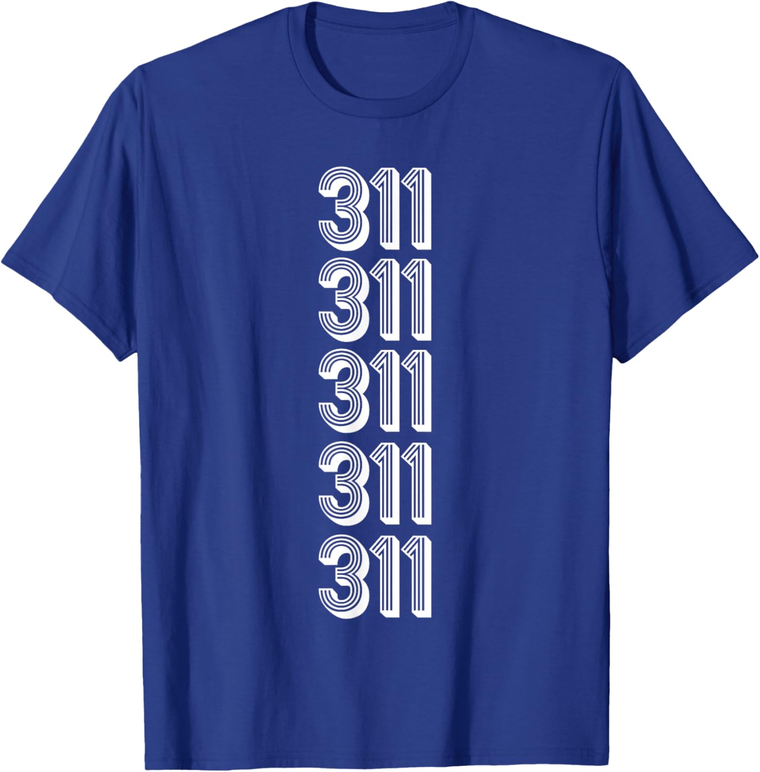 311 Area Code Chicago T-Shirt for Trendy City Lovers and Travelers - 14