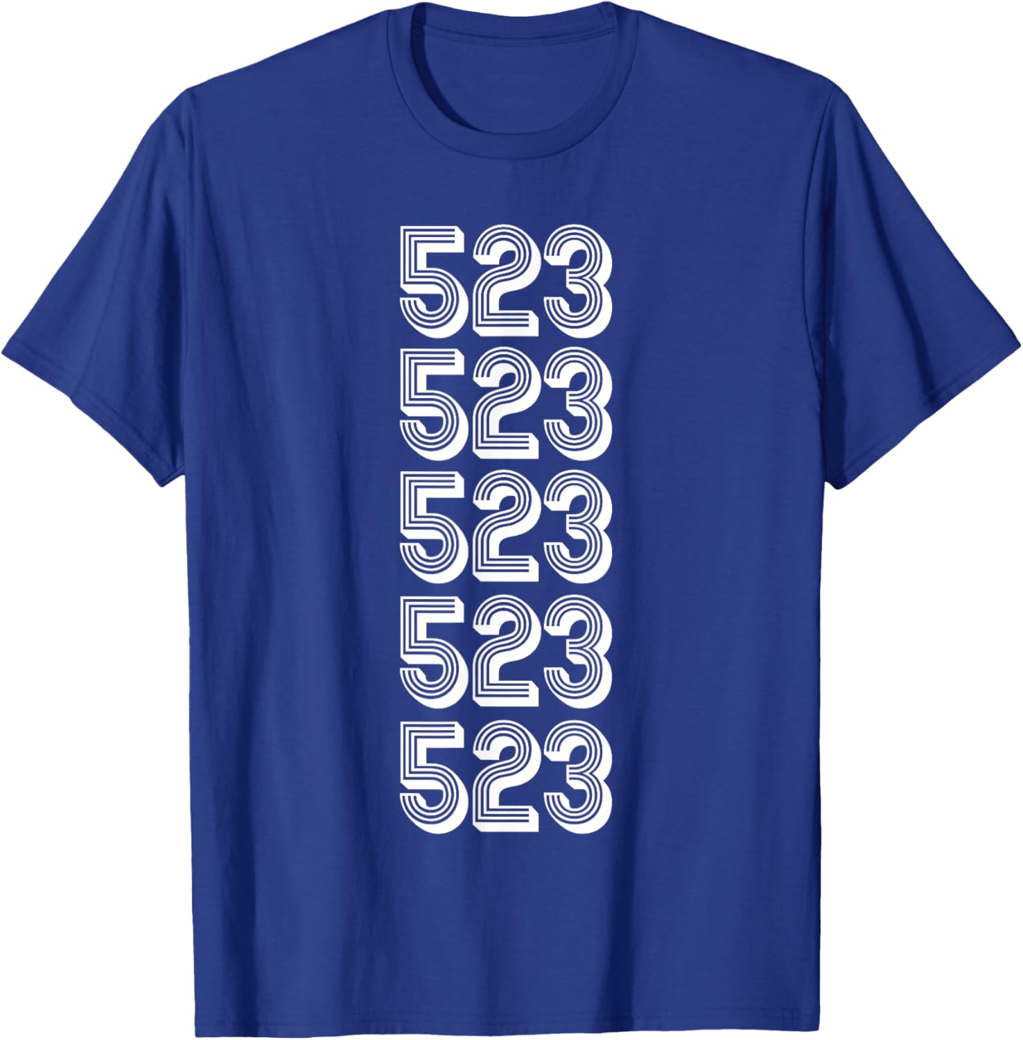 523 Area Code Non Geographic Services T-Shirt - Fun and Stylish Apparel - 8