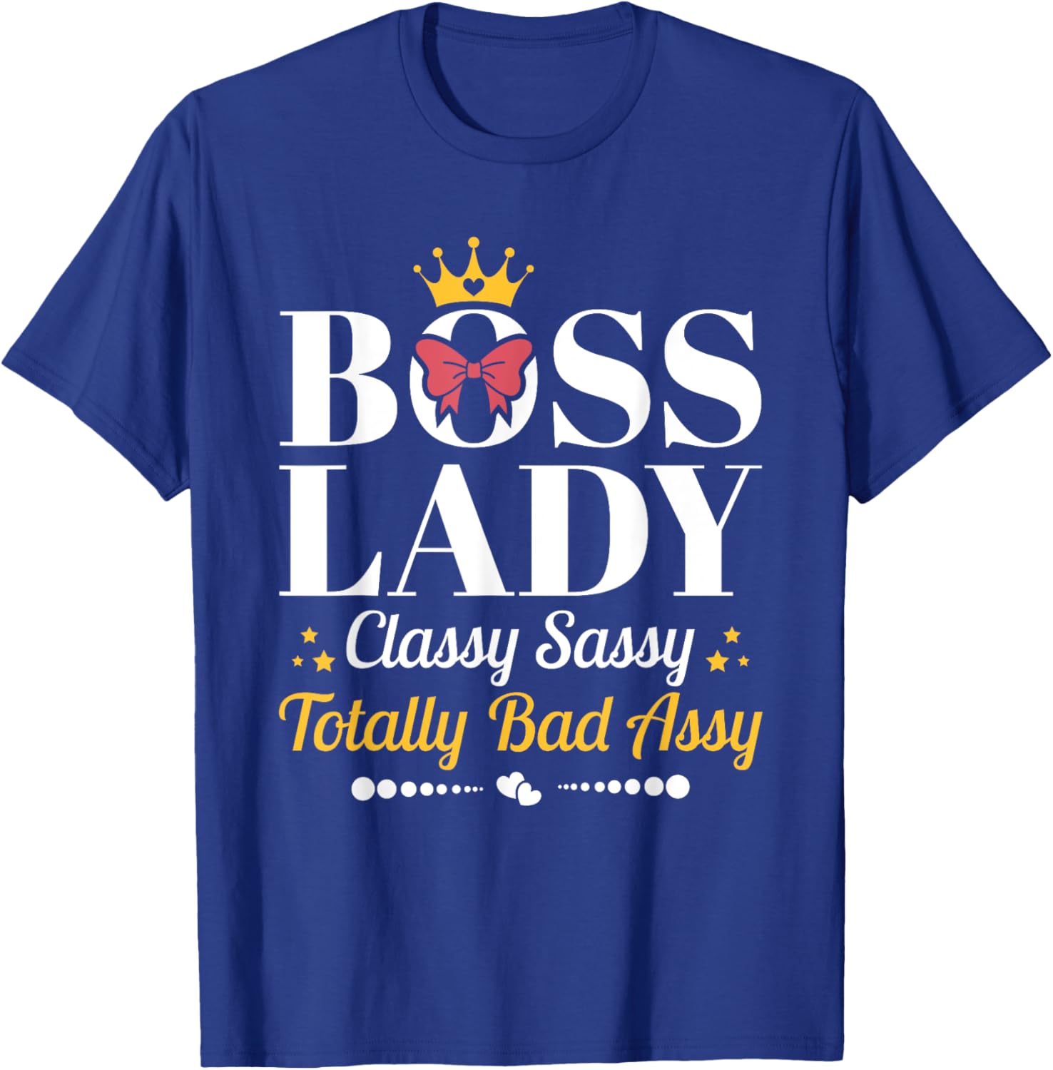 Boss Lady Classy Sassy T-Shirt for Female Boss Appreciation Gifts - 2