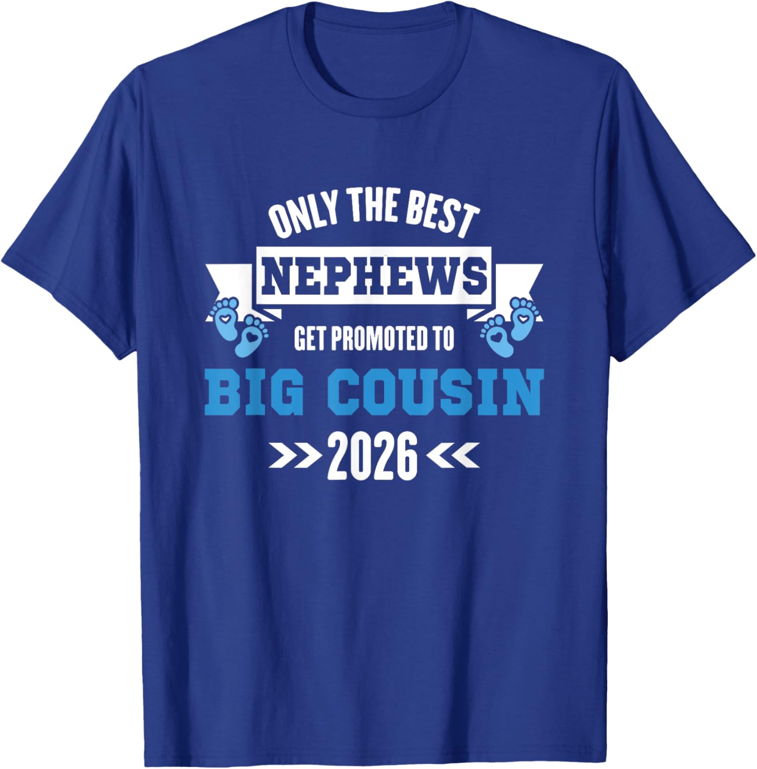 Best Nephew Big Cousin T-Shirt Est 2026 Perfect Gift for Family - 9