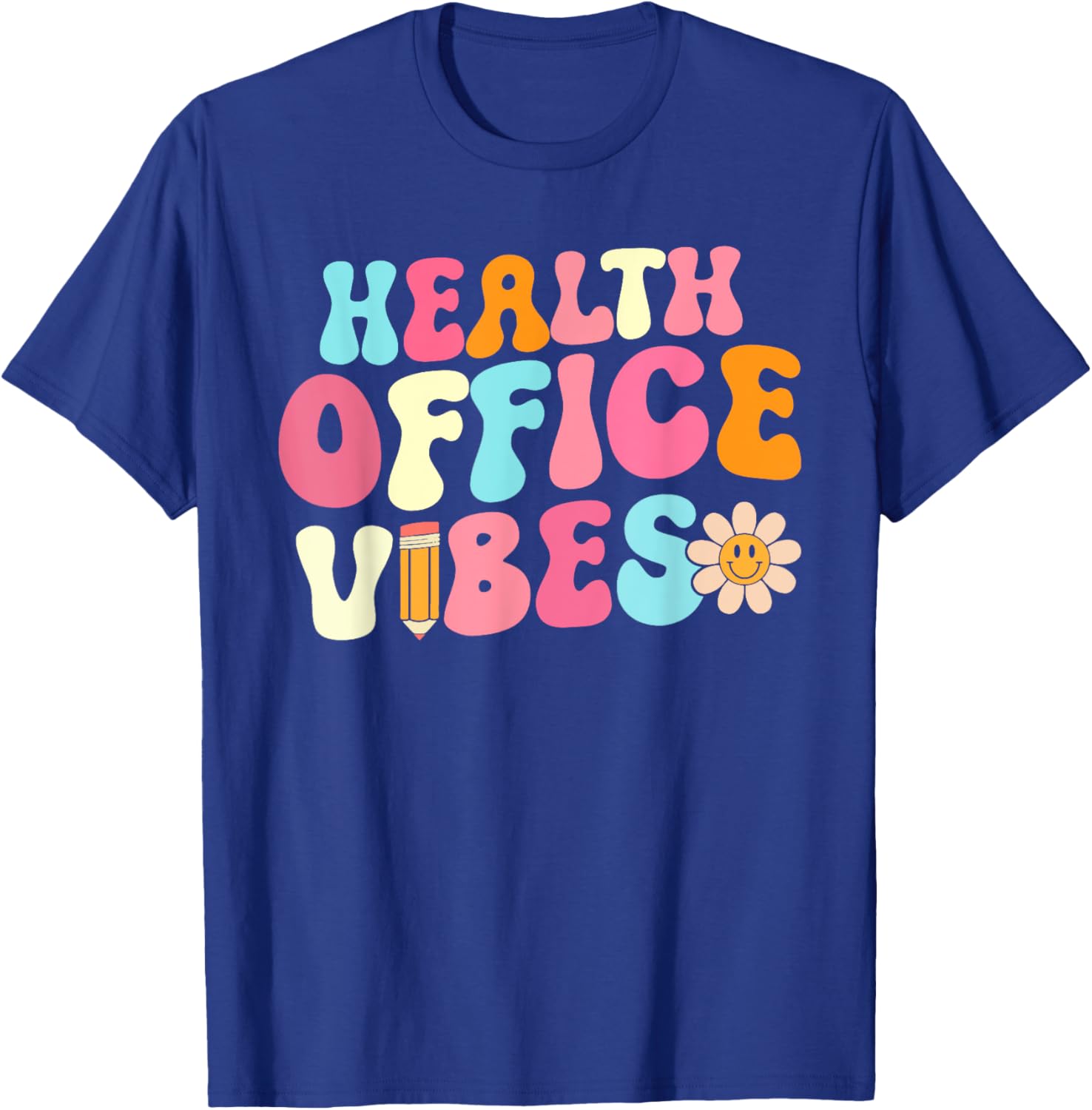 Retro Health Office Vibes T-Shirt for School Nurses and Girls - 11
