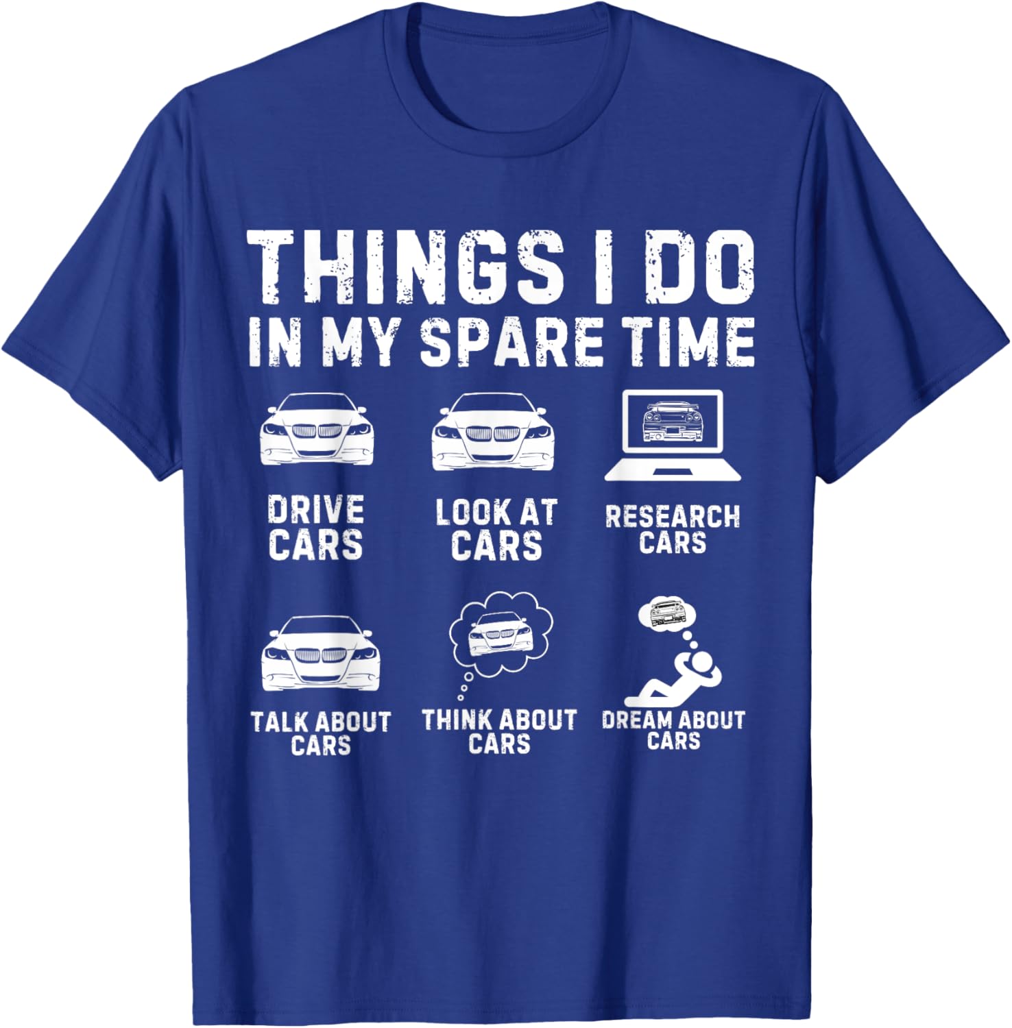 Car Enthusiast Men's T-Shirt for Spare Time Fun and Style - 5