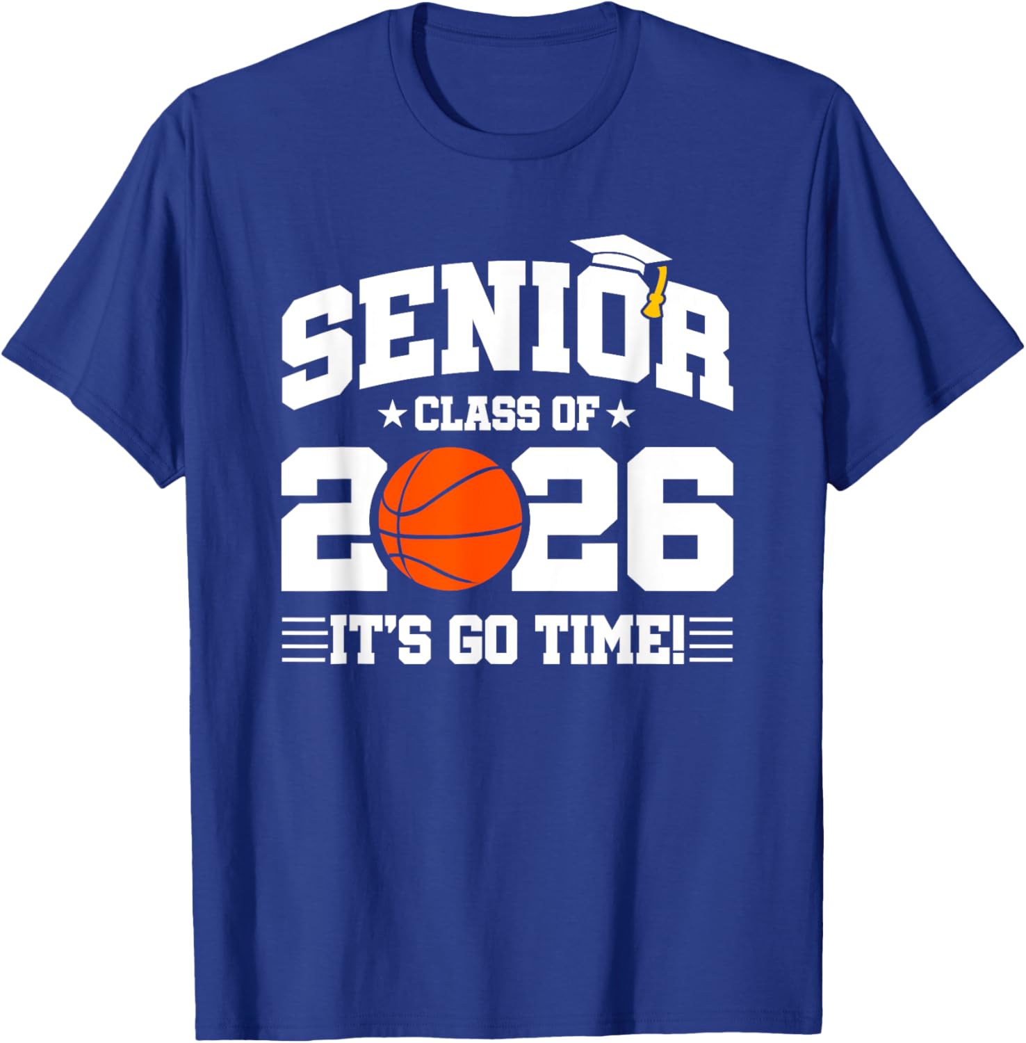 Class of 2026 Senior Year Basketball Player T-Shirt for Basketball Fans - 11