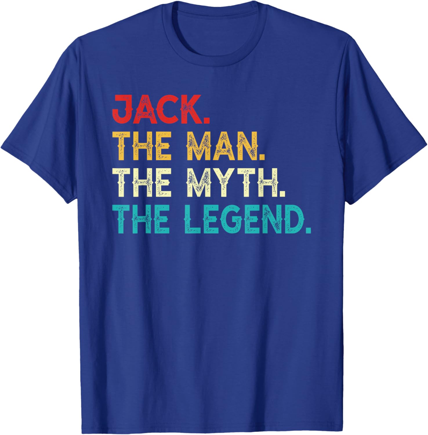 Funny Vintage Jack The Man The Myth The Legend Birthday T-Shirt - 22