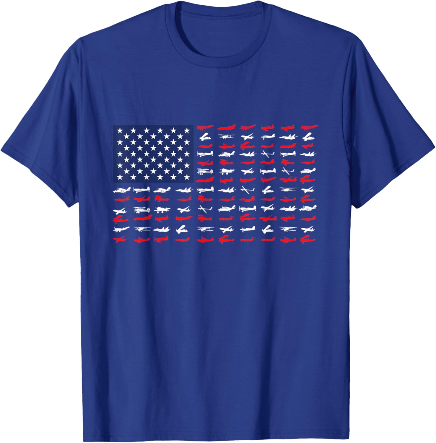 Airplane US Flag Pilot T-Shirt for Aviation Enthusiasts and Travelers - 5