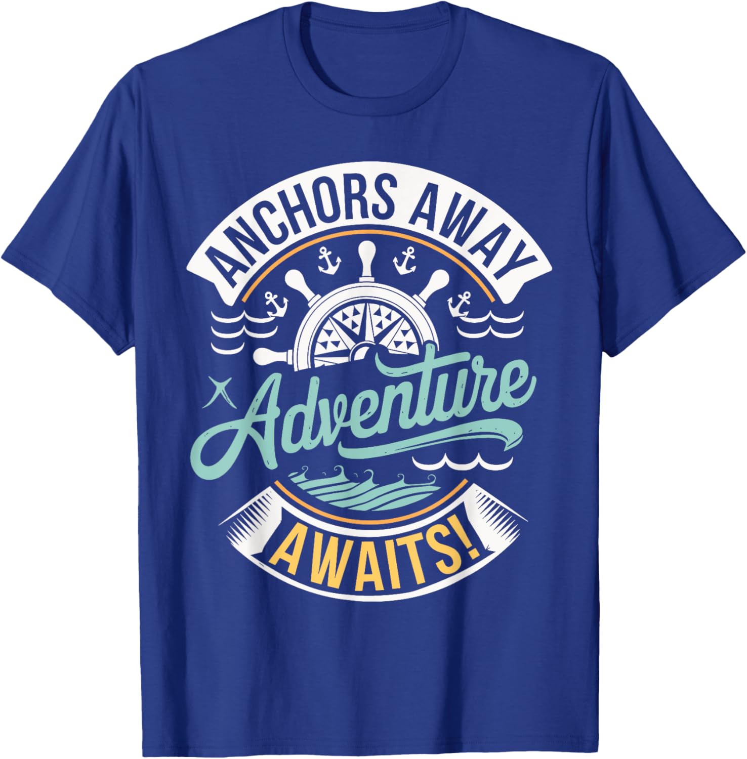 Anchors Away Nautical Adventure T-Shirt for Sea Lovers and Explorers - 11