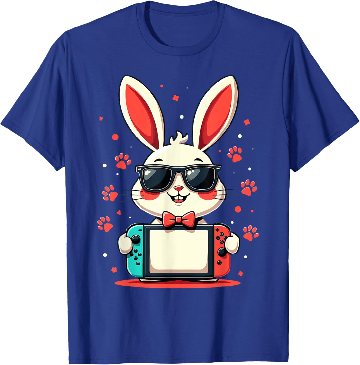 Cute Bunny Gaming Controller T-Shirt for Easter Gamer Boys Gifts - 11