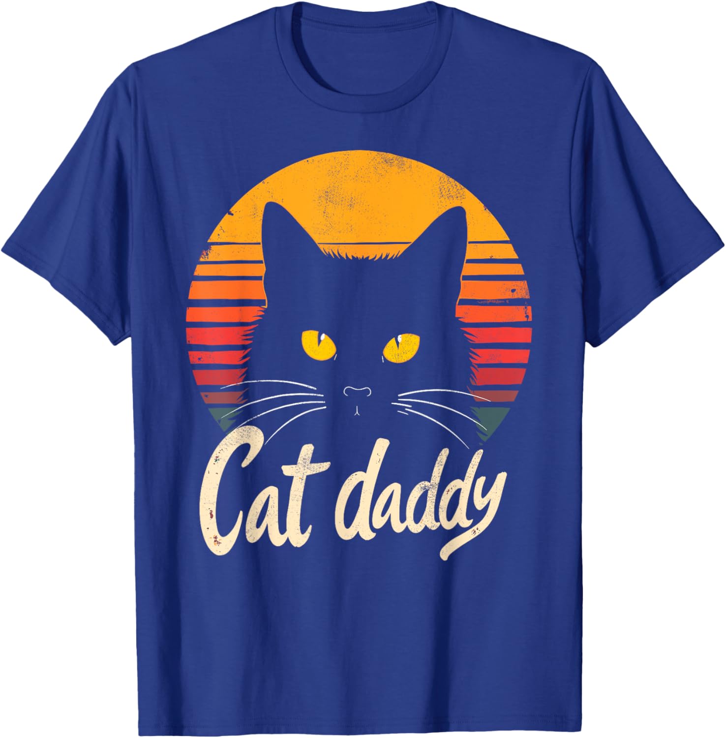 Retro Cat Daddy T-Shirt for Men, Women, and Kids - Vintage Cat Sunglasses Tee - 3