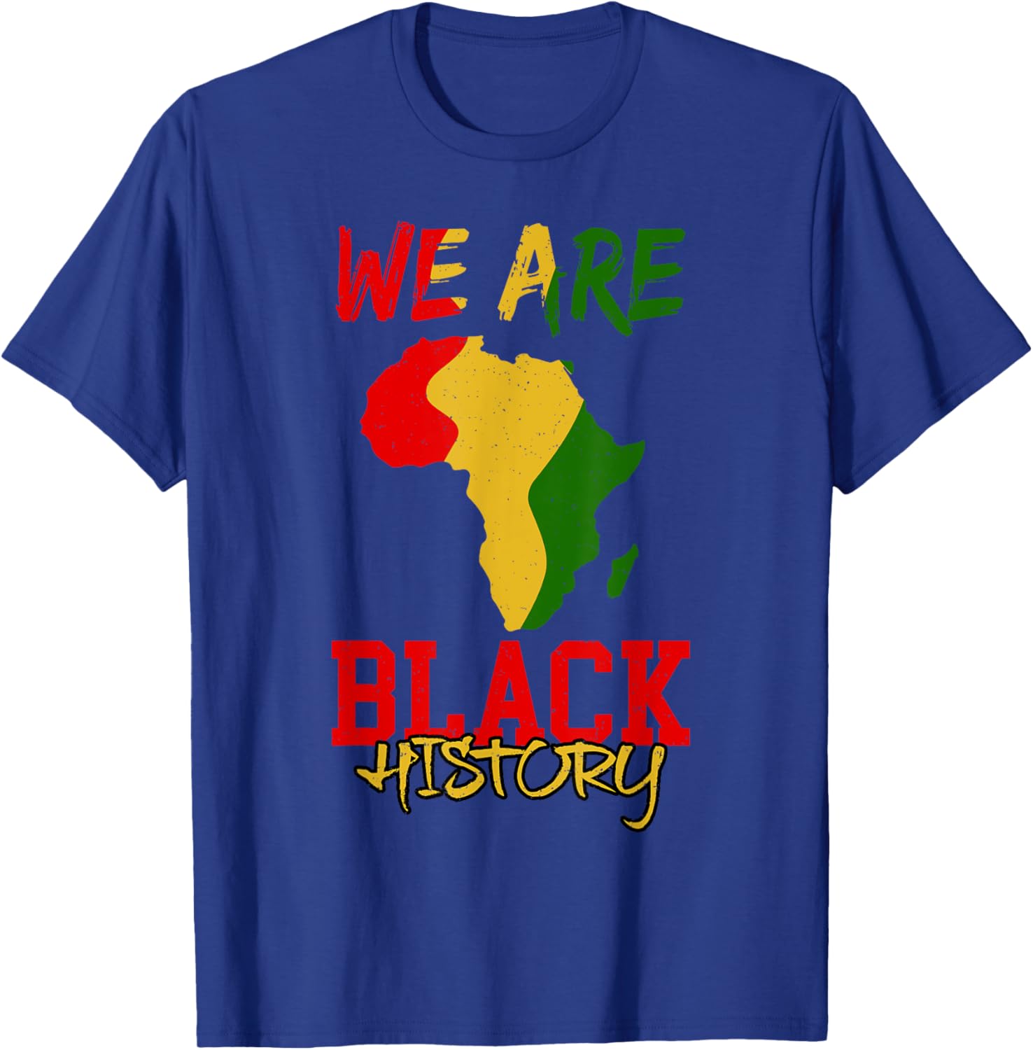 Celebrate Black History Month with African American Map T-Shirt - 2