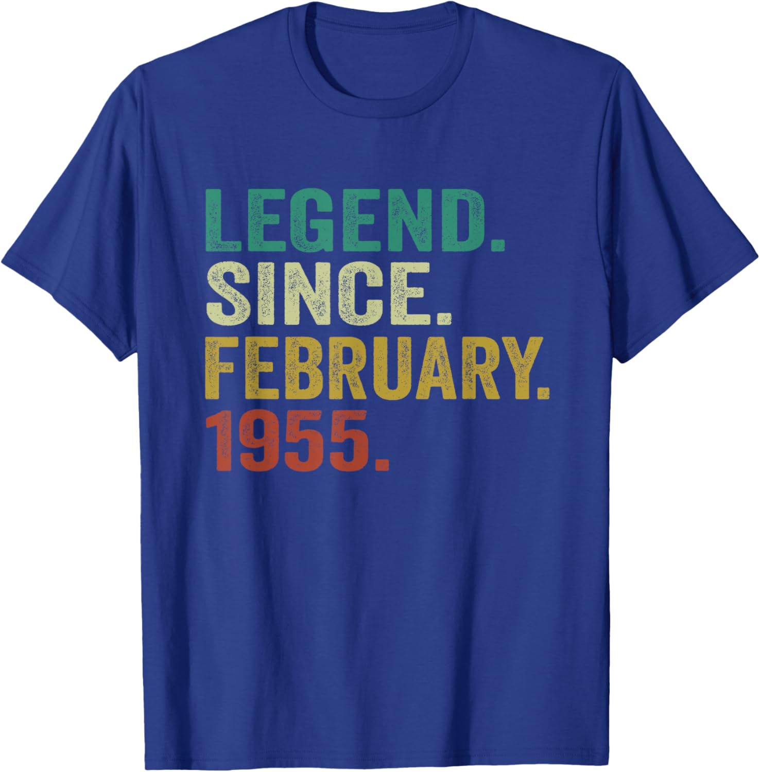 70th Birthday T-Shirt Celebrating 70 Years of Legend Since 1955 - 17