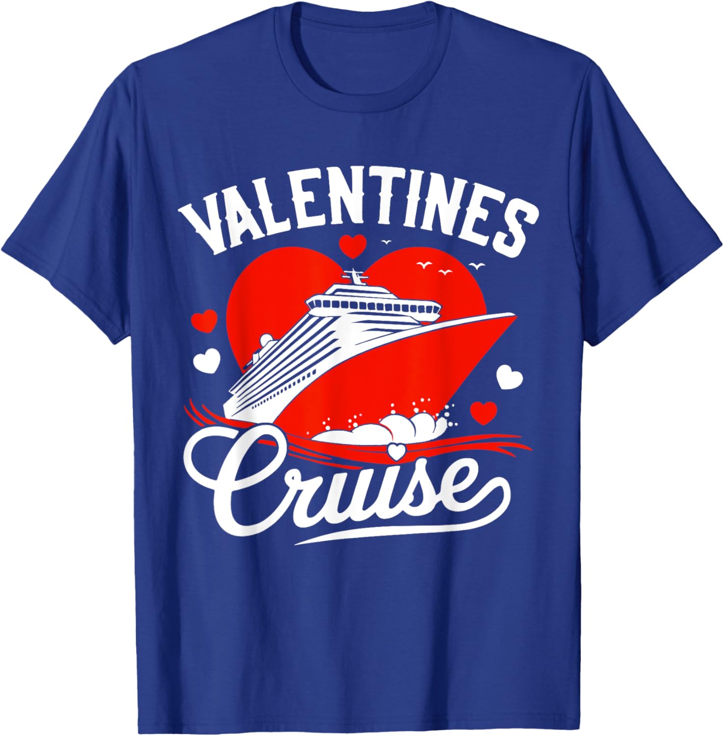 Valentine's Day Cruise Matching Couple T-Shirts for Sweet Vacation Fun - 21