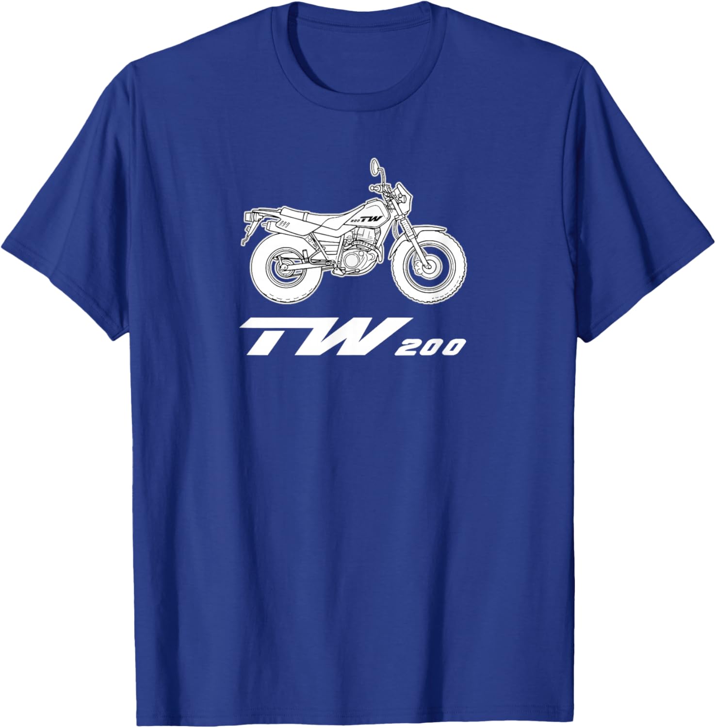TW200 Dual Sport Dirt Bike T-Shirt for Motorcycle Enthusiasts - 9