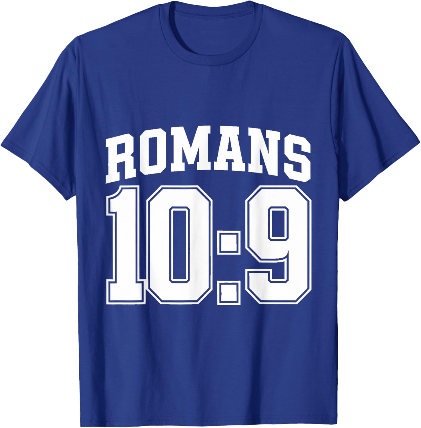 Romans 10:9 Christian Sports Jersey Motivational T-Shirt for All Fans - 16
