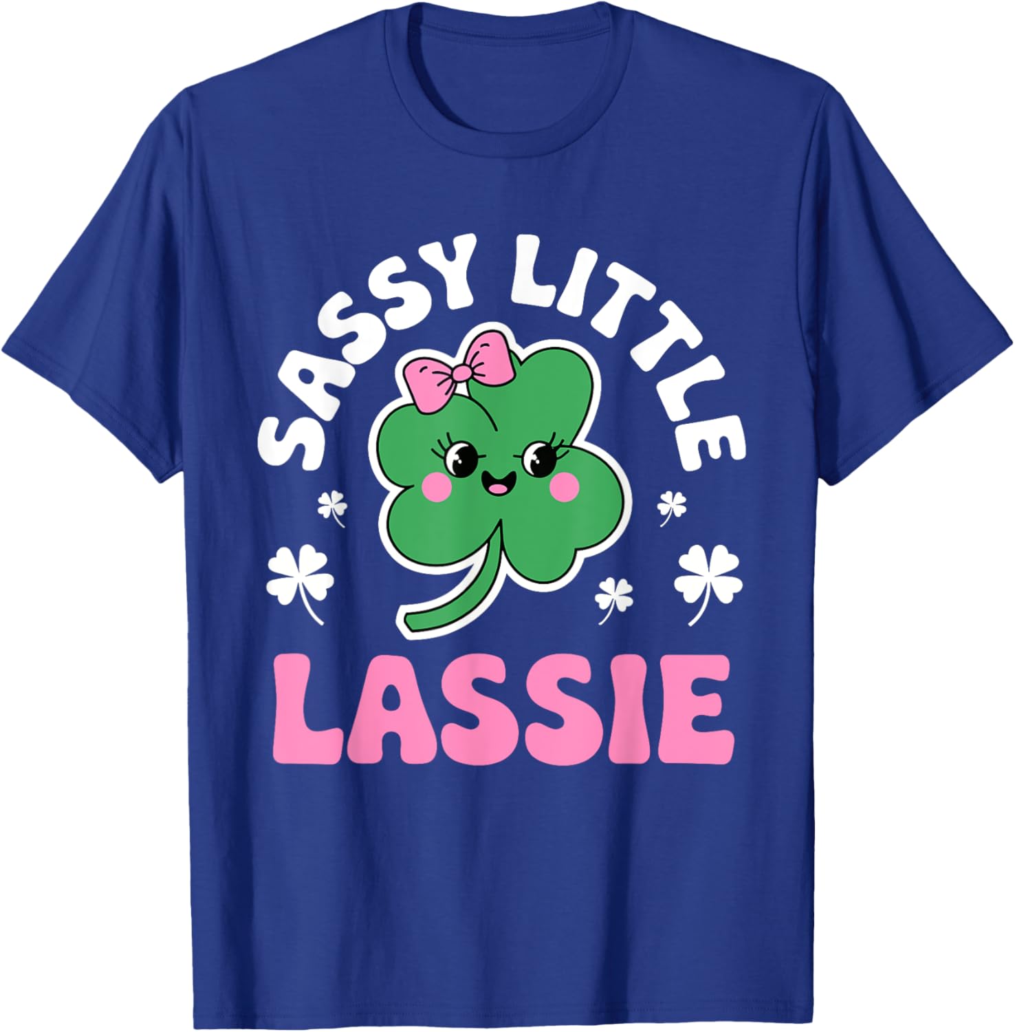 Sassy Little Lassy Girls St Patricks Day T-Shirt Irish Outfit - 1