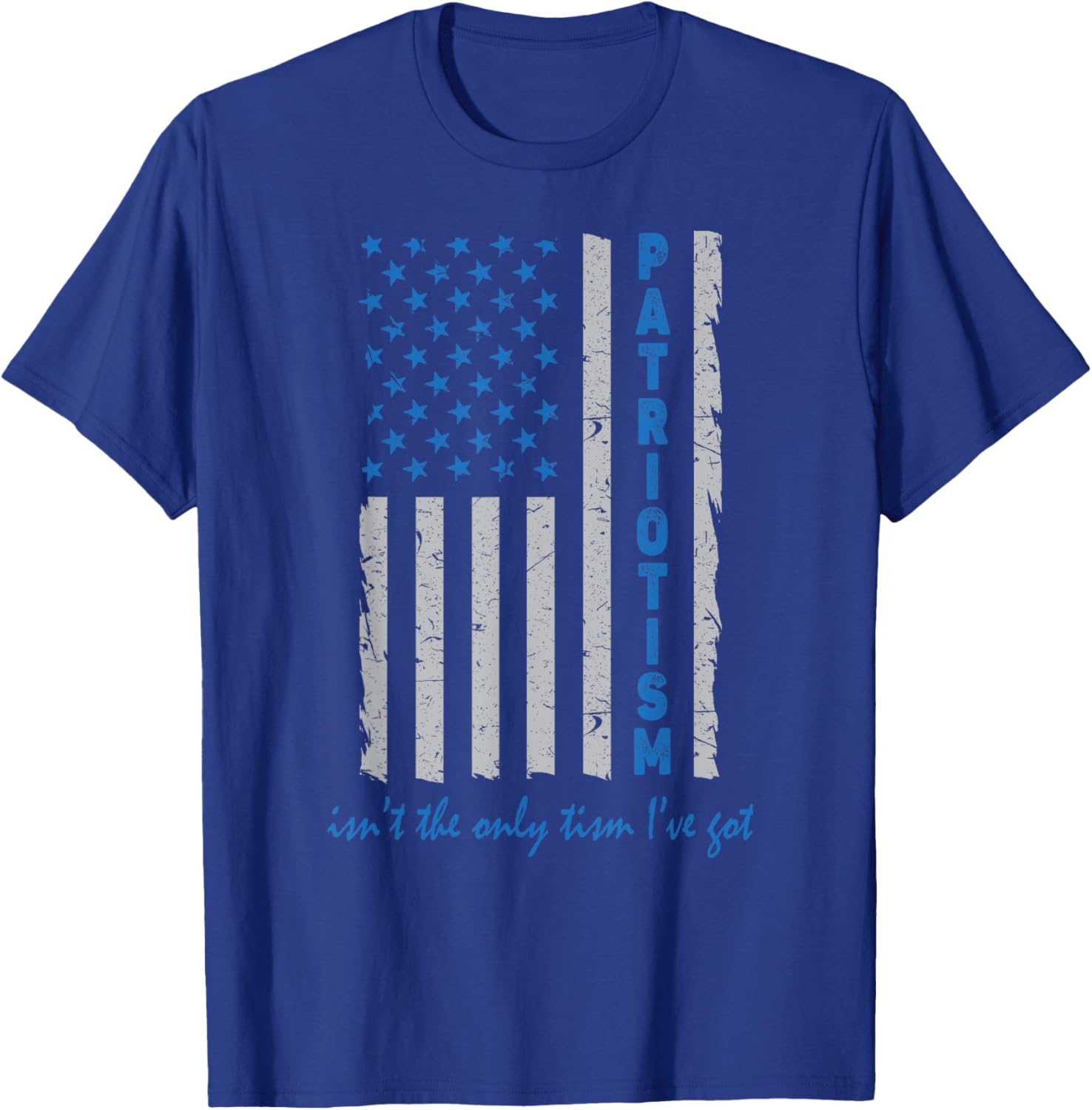 American Flag Autism T-Shirt for Proud Patriots - Unique and Fun Design - 18
