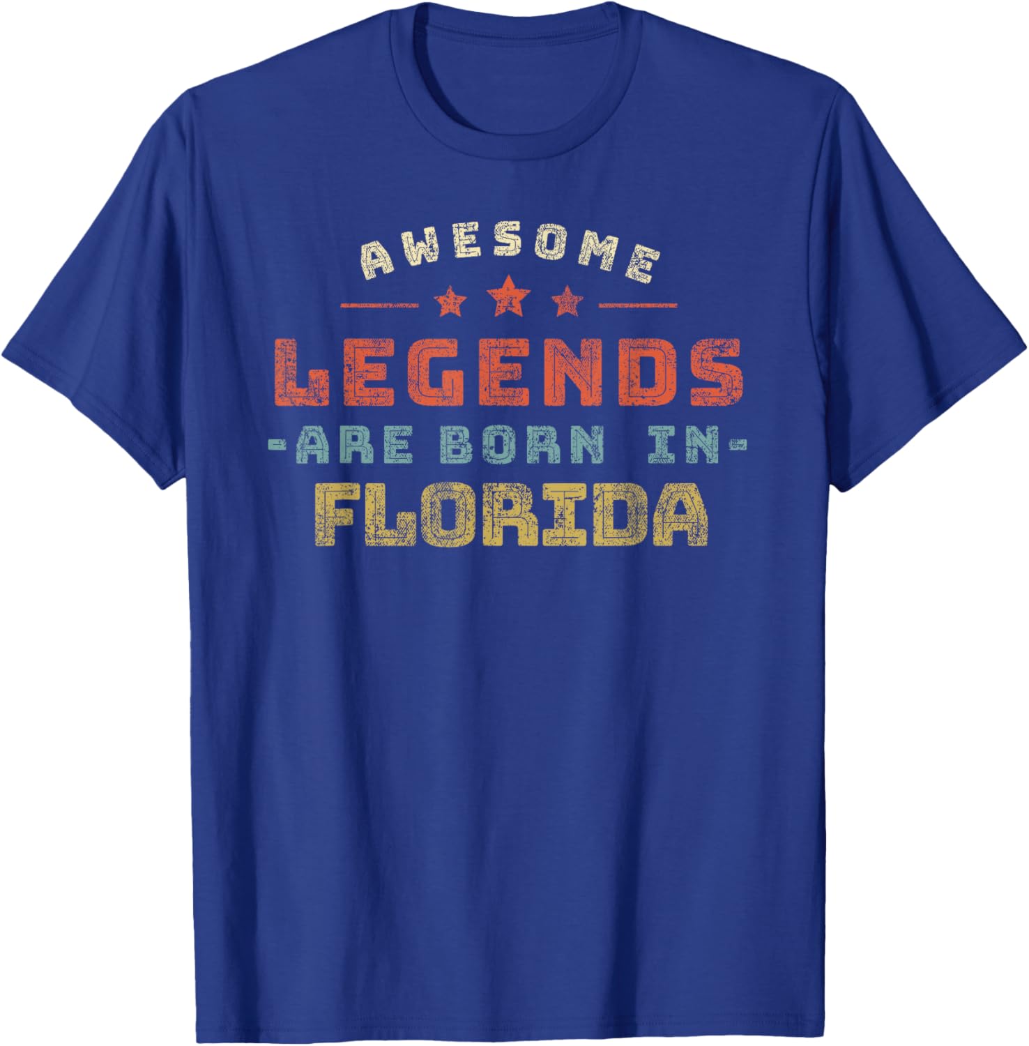 Vintage Florida Birthday T-Shirt for Men and Women - Unique Gift Idea - 6