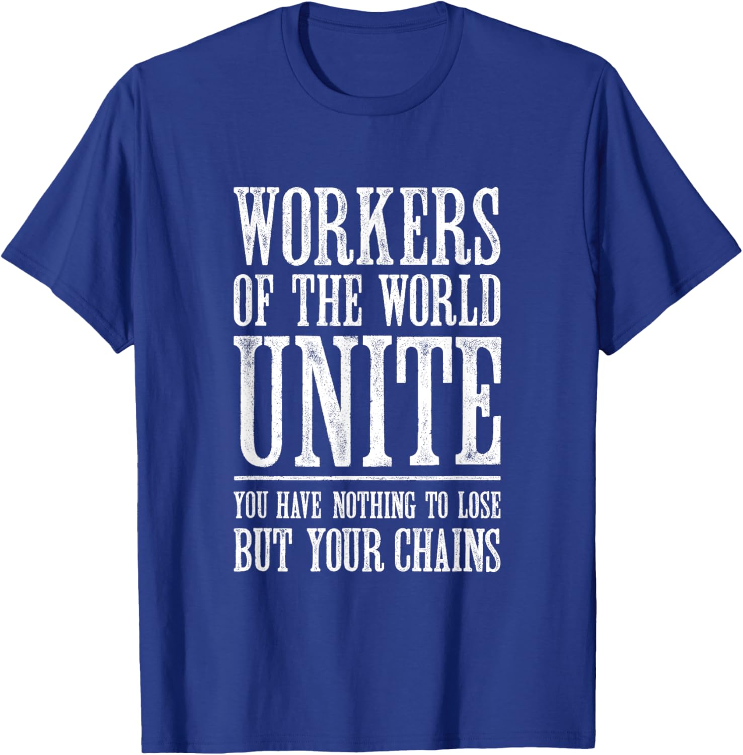 Workers of the World Unite T-Shirt for Stylish Activists and Allies - 5