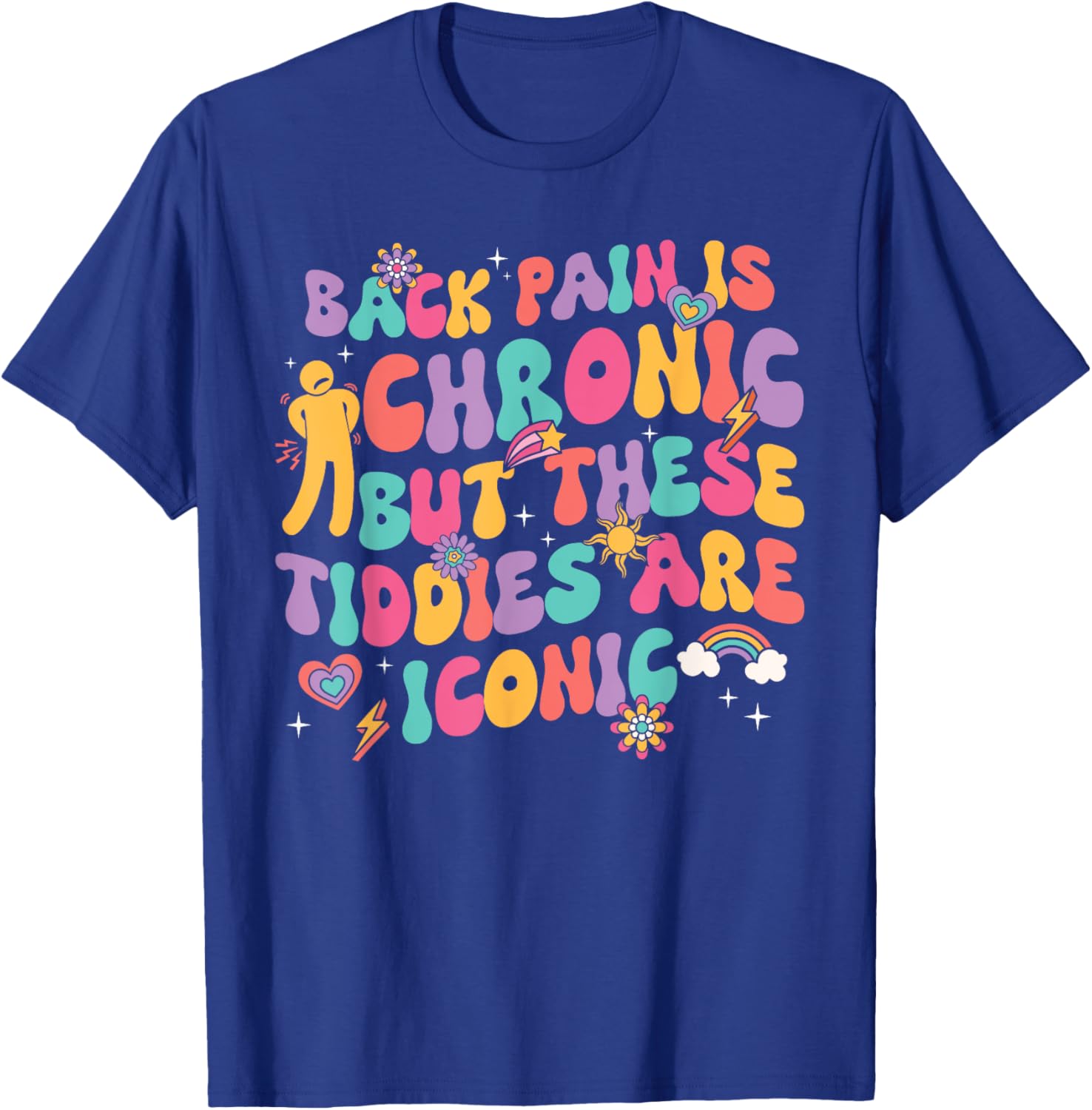 Chronic Back Pain T-Shirt with Iconic Design for Comfort and Style - 1