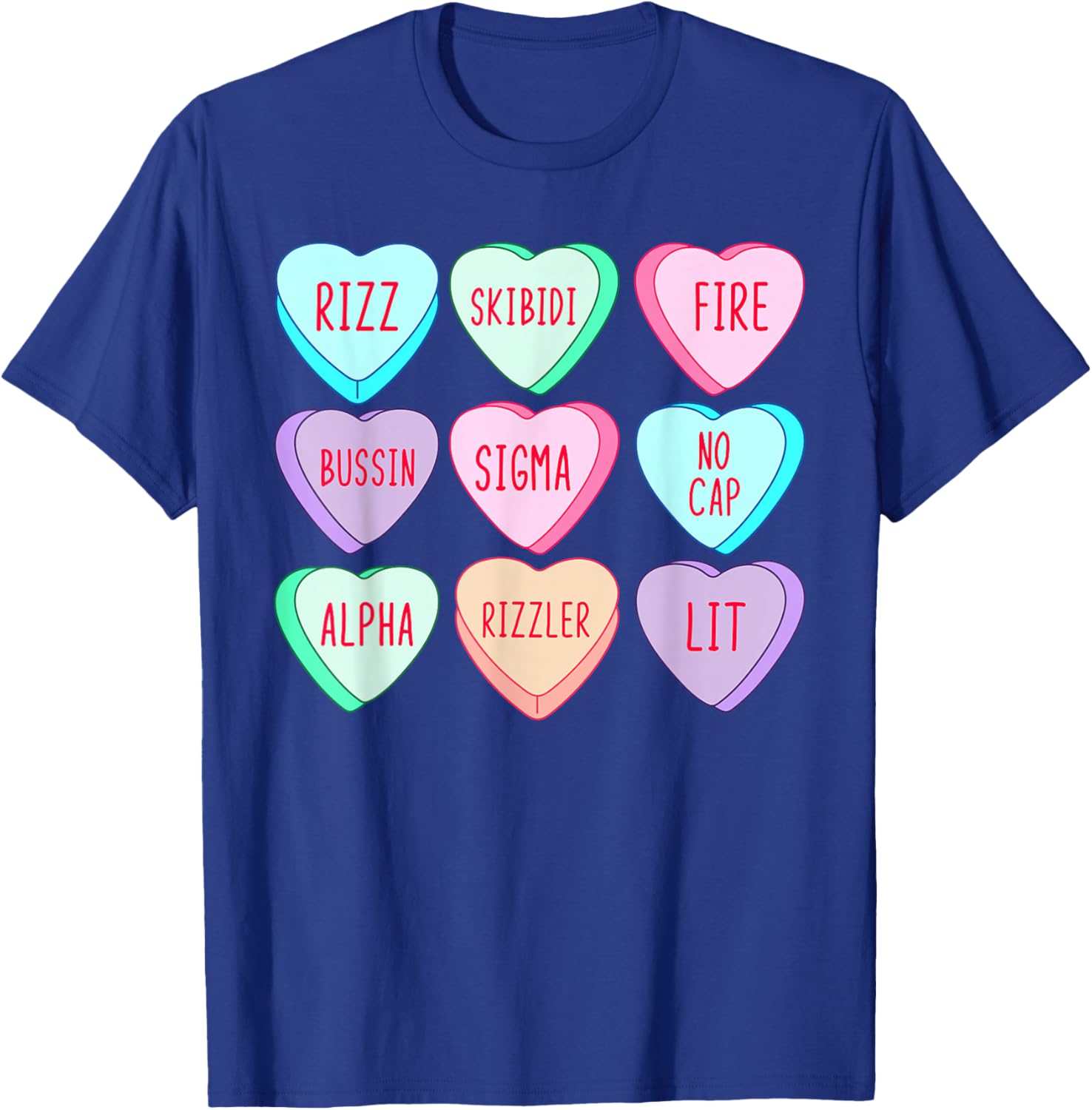 Funny Skibidi Valentine's Day Rizz T-Shirt for Lovable Couples - 2