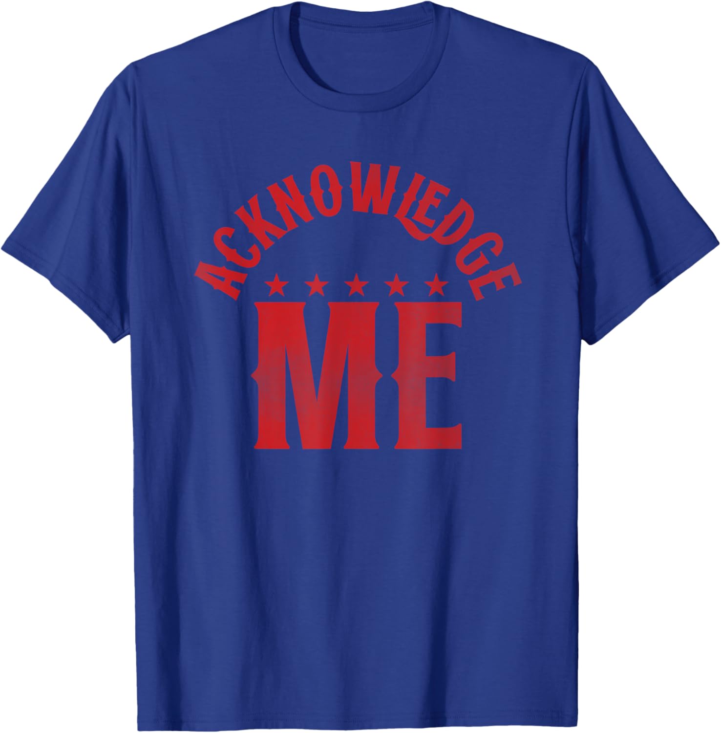Acknowledge Me Retro Vintage Sports Competition T-Shirt for All Seasons - 21