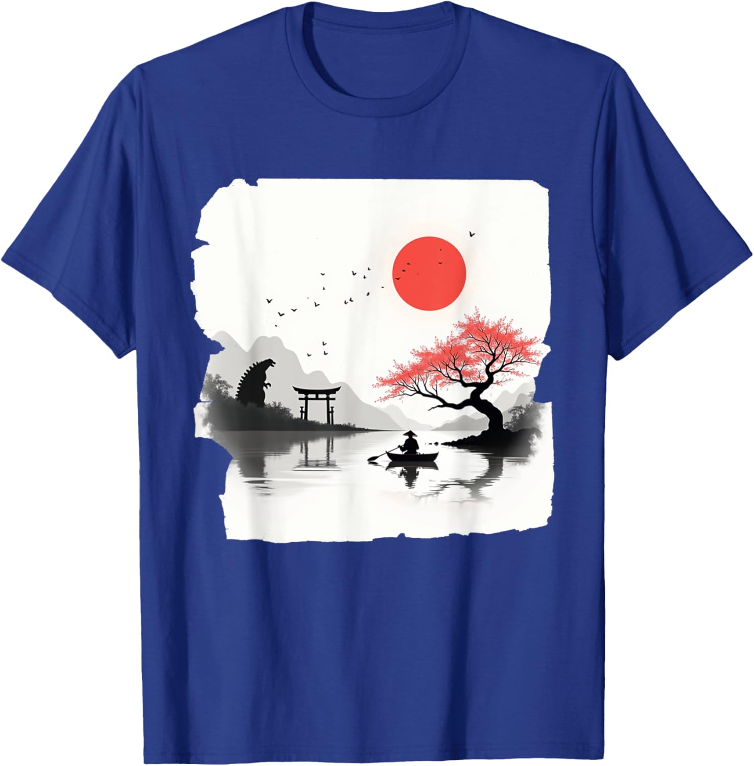 Retro Vintage Japanese Kaiju Art T-Shirt for Unique Style Lovers - 23