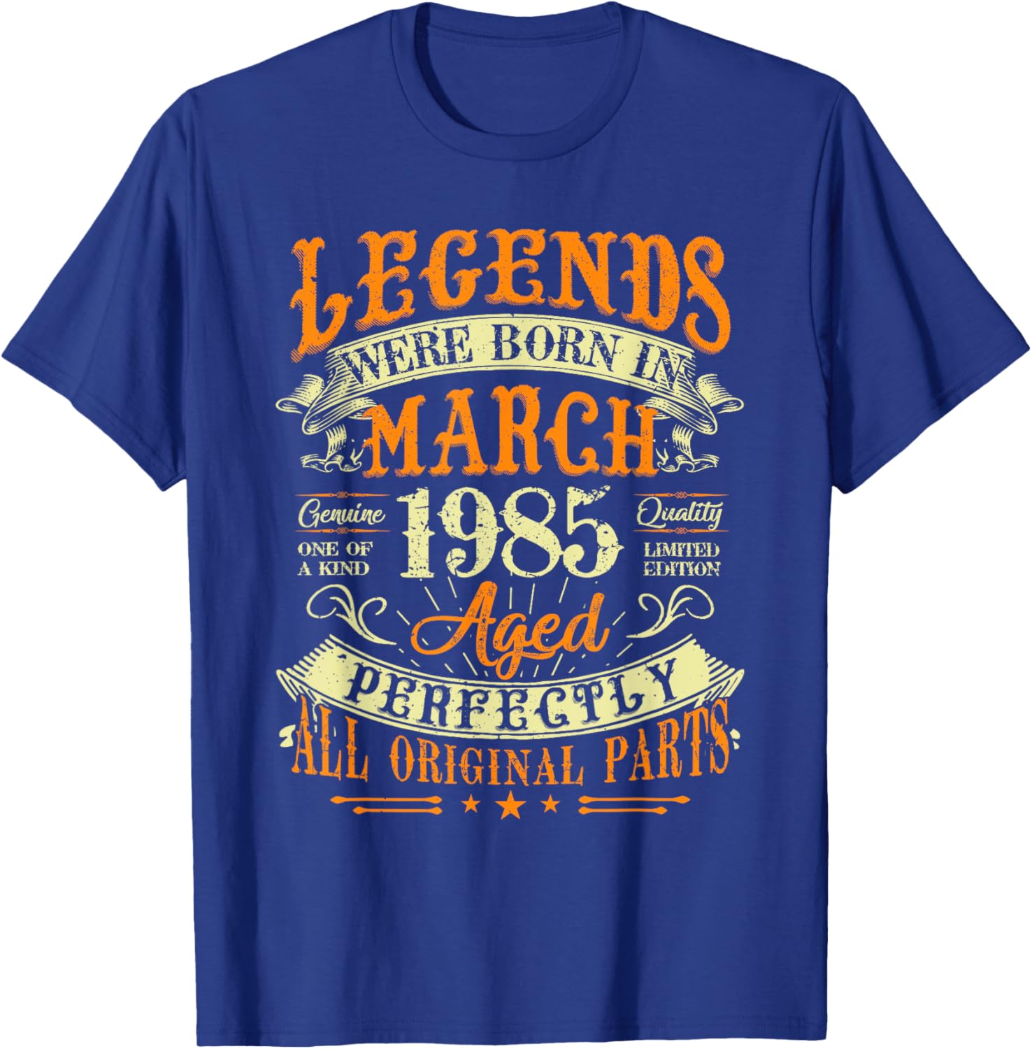 40th Birthday Gift for Legends Born in March 1985 T-Shirt - 13