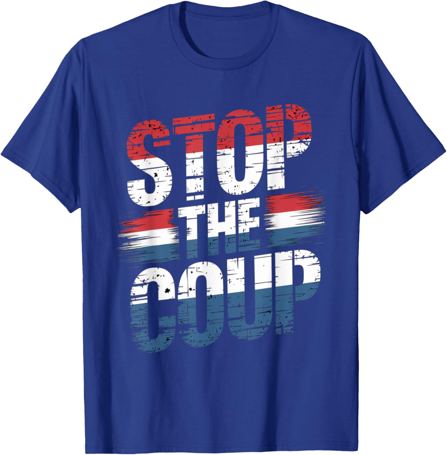 Stop The Coup Protest T-Shirt for Activists and Supporters of Change - 2