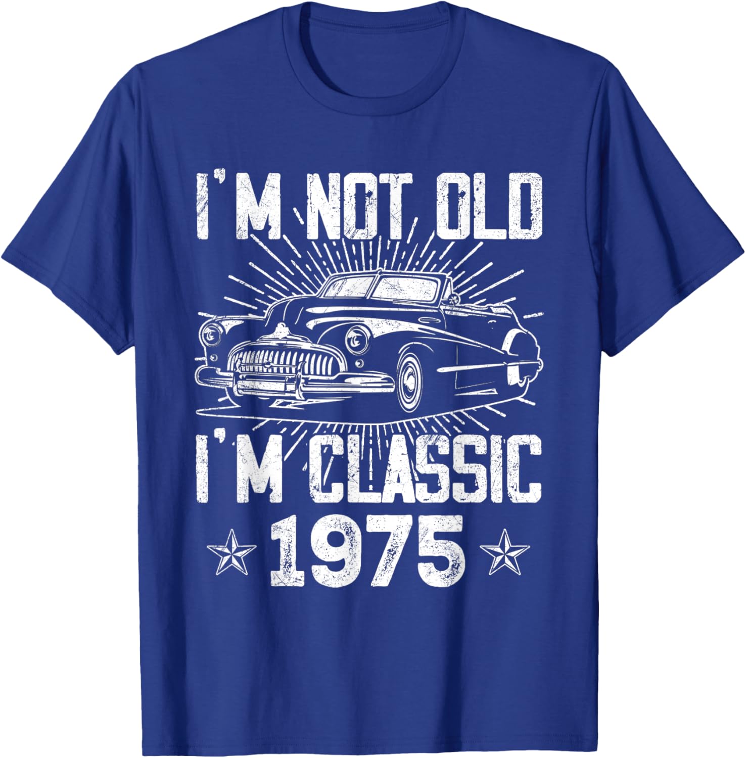 Vintage 1975 Classic Car T-Shirt for 50th Birthday Gifts for Men - 20