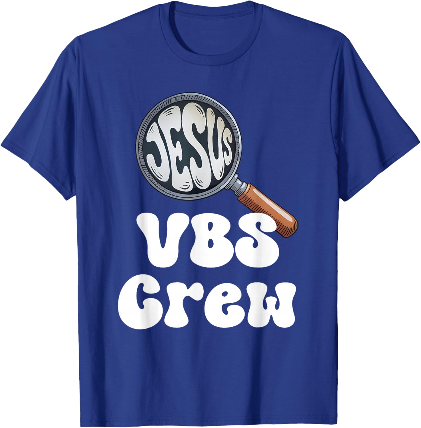 VBS Crew 2026 Hand Lens Matching Group T-Shirt for Vacation Bible School - 13