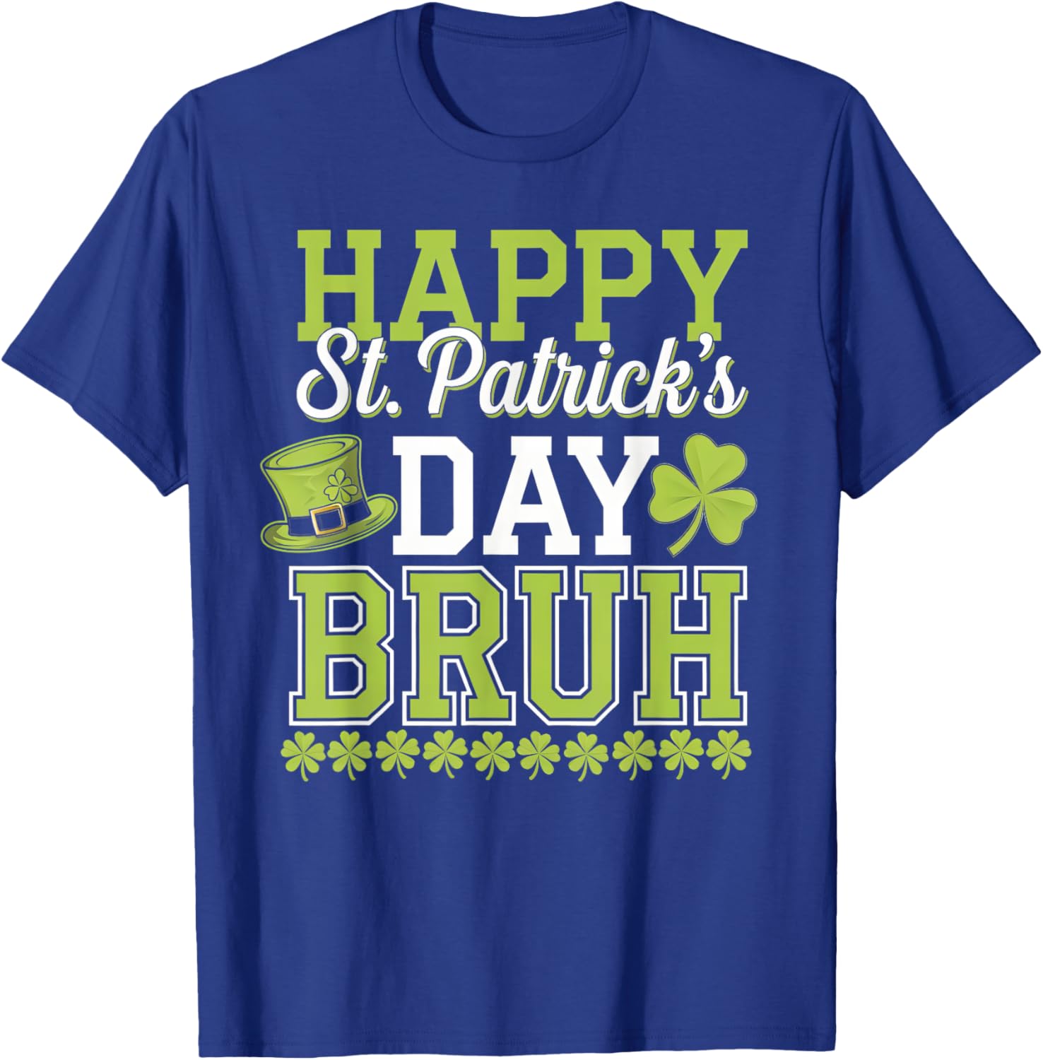 Bruh St Patricks Day T-Shirt for Boys and Teens Fun Green Tee - 6