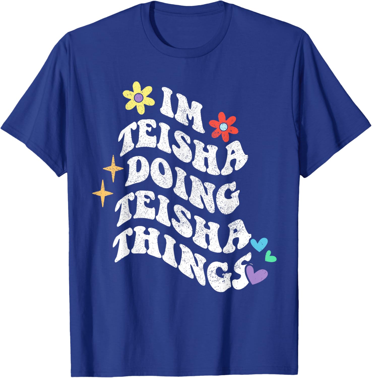 Retro Groovy Teisha Doing Teisha Things Funny Mother's T-Shirt - 8