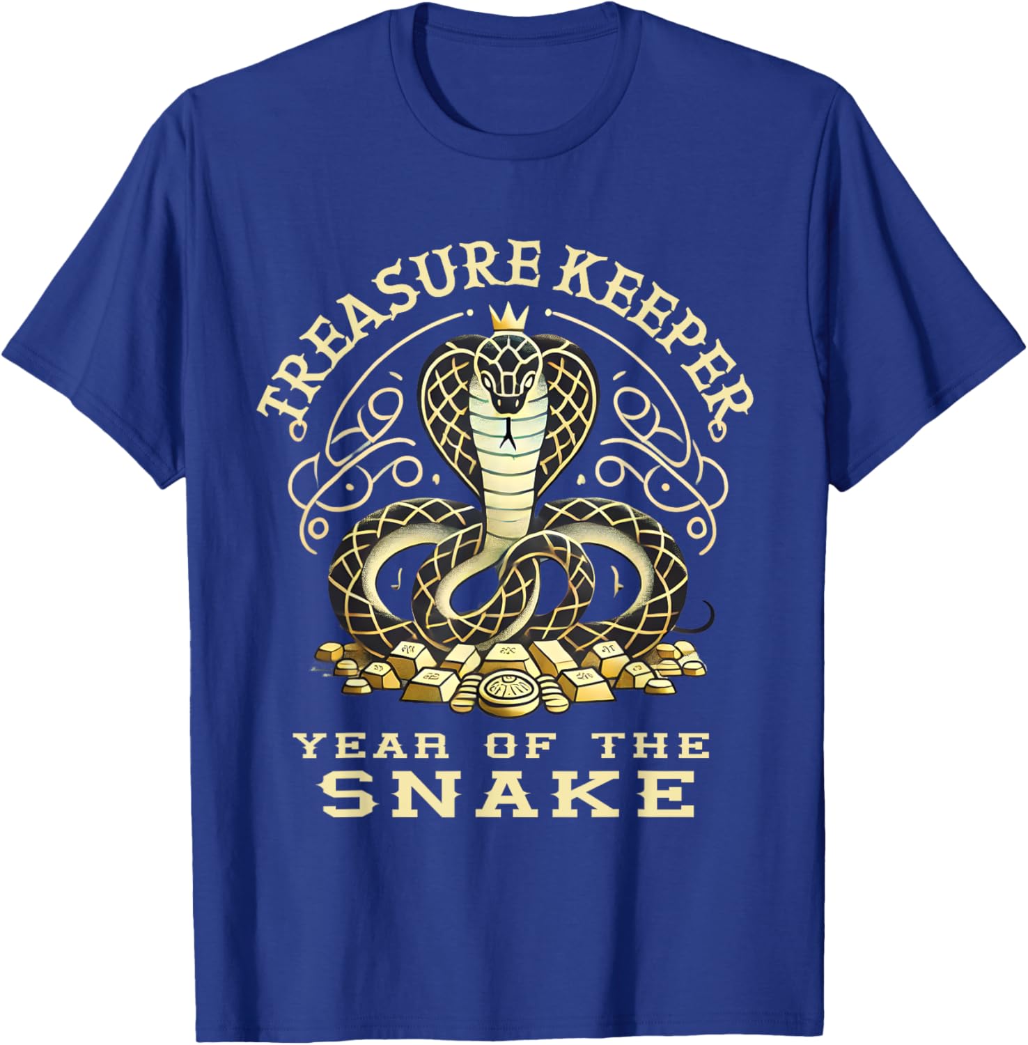 Treasure Keeper Year of Snake T-Shirt – Stylish Chinese Design Apparel - 5