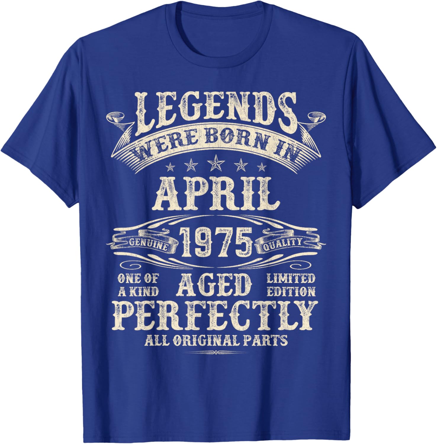 50th Birthday Gift for Men - Classic April 1975 T-Shirt for Him - 3