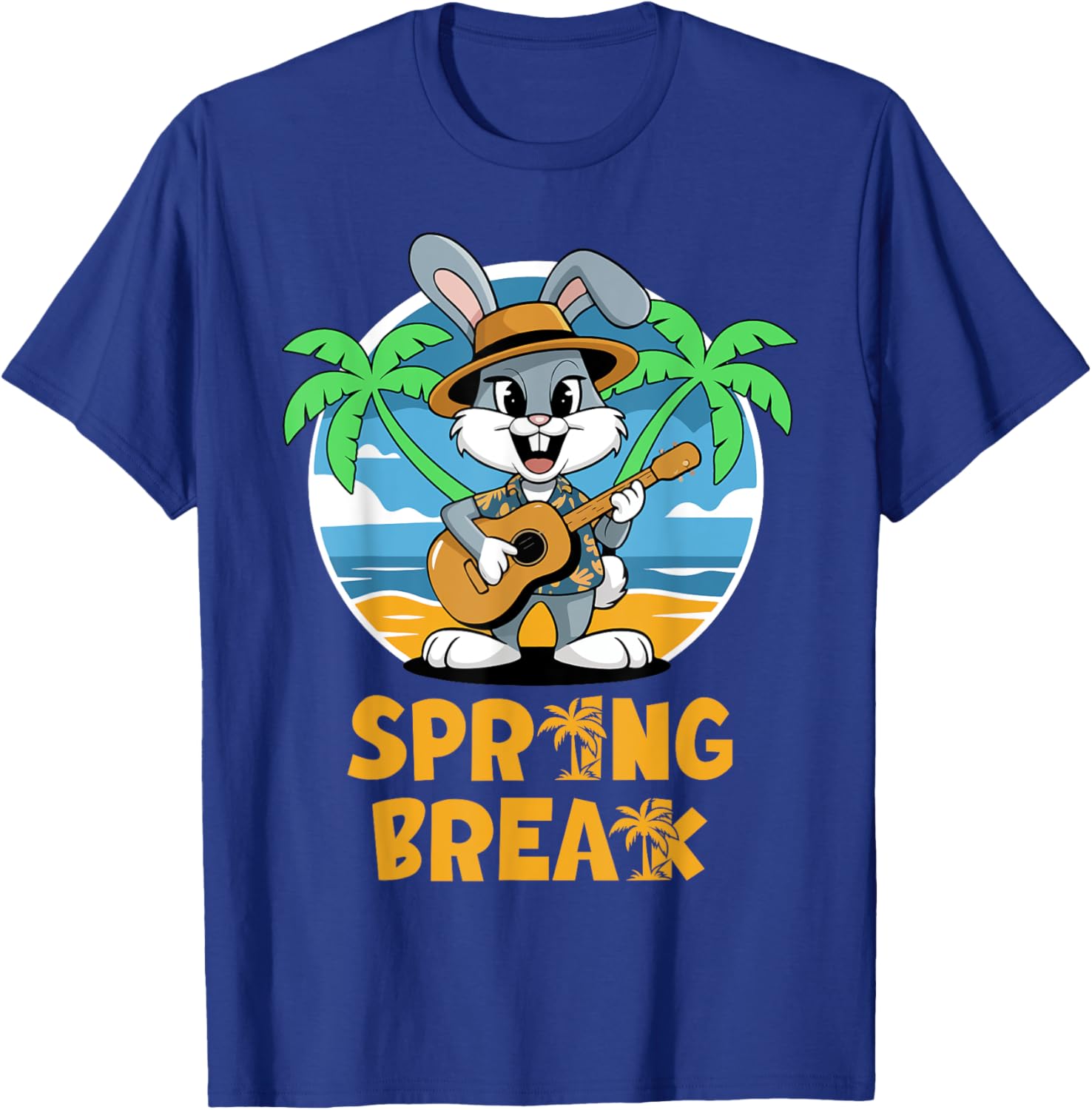 2025 Spring Break Graphic T-Shirt for Kids - Colorful Beach Wear Fun - 6