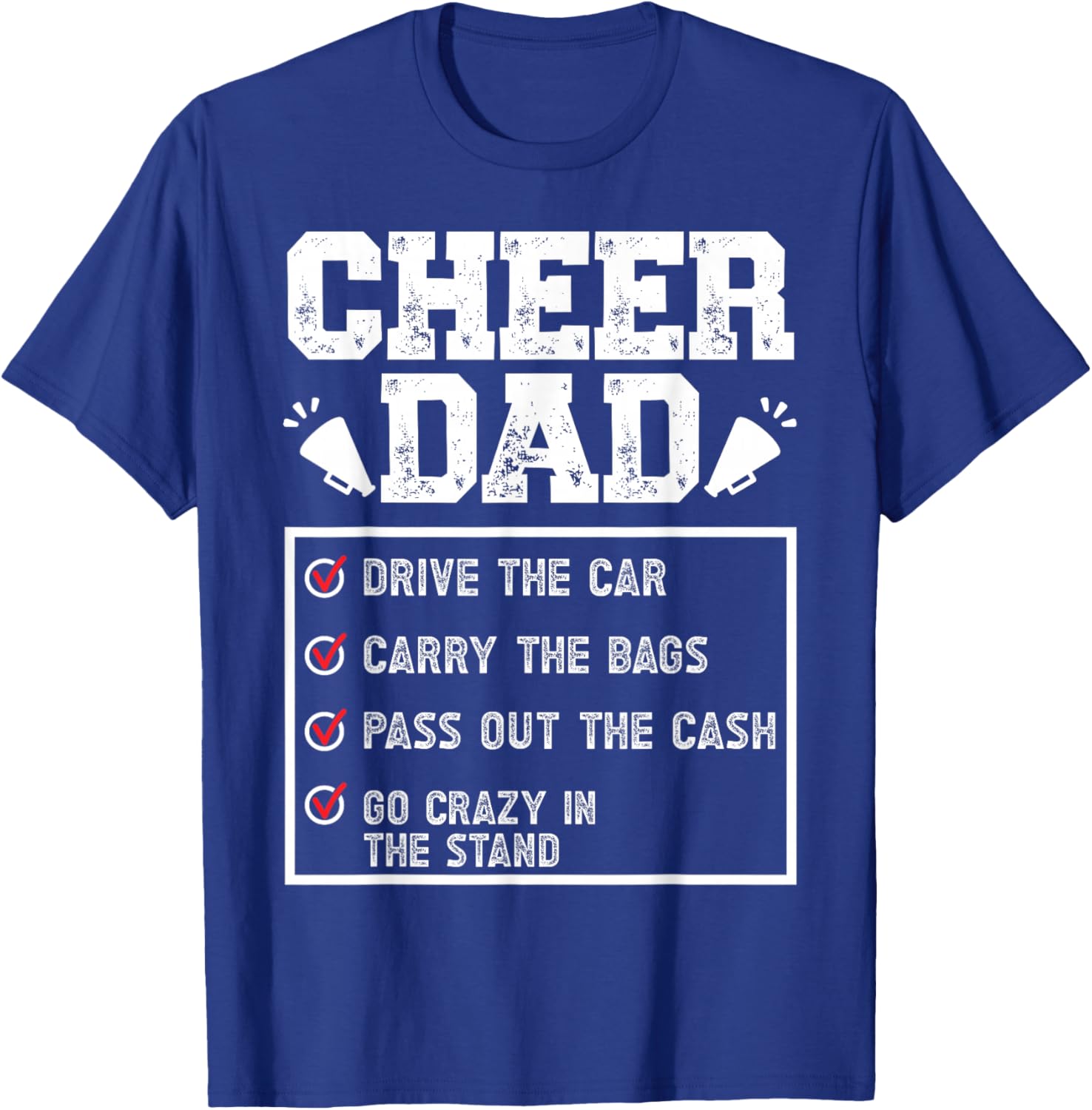Cheer Dad T-Shirt Perfect Gift for Supportive Fathers in Style - 2