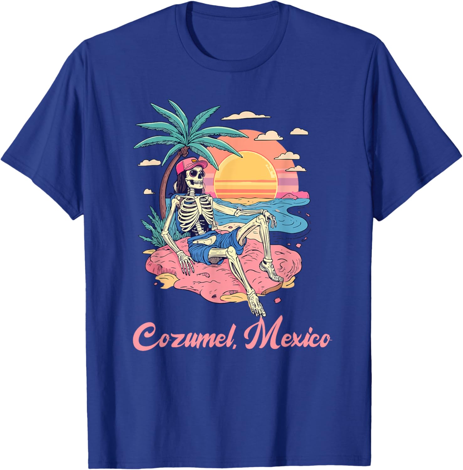 Cozumel Mexico Vacation T-Shirt for Men and Women Souvenir Apparel - 2