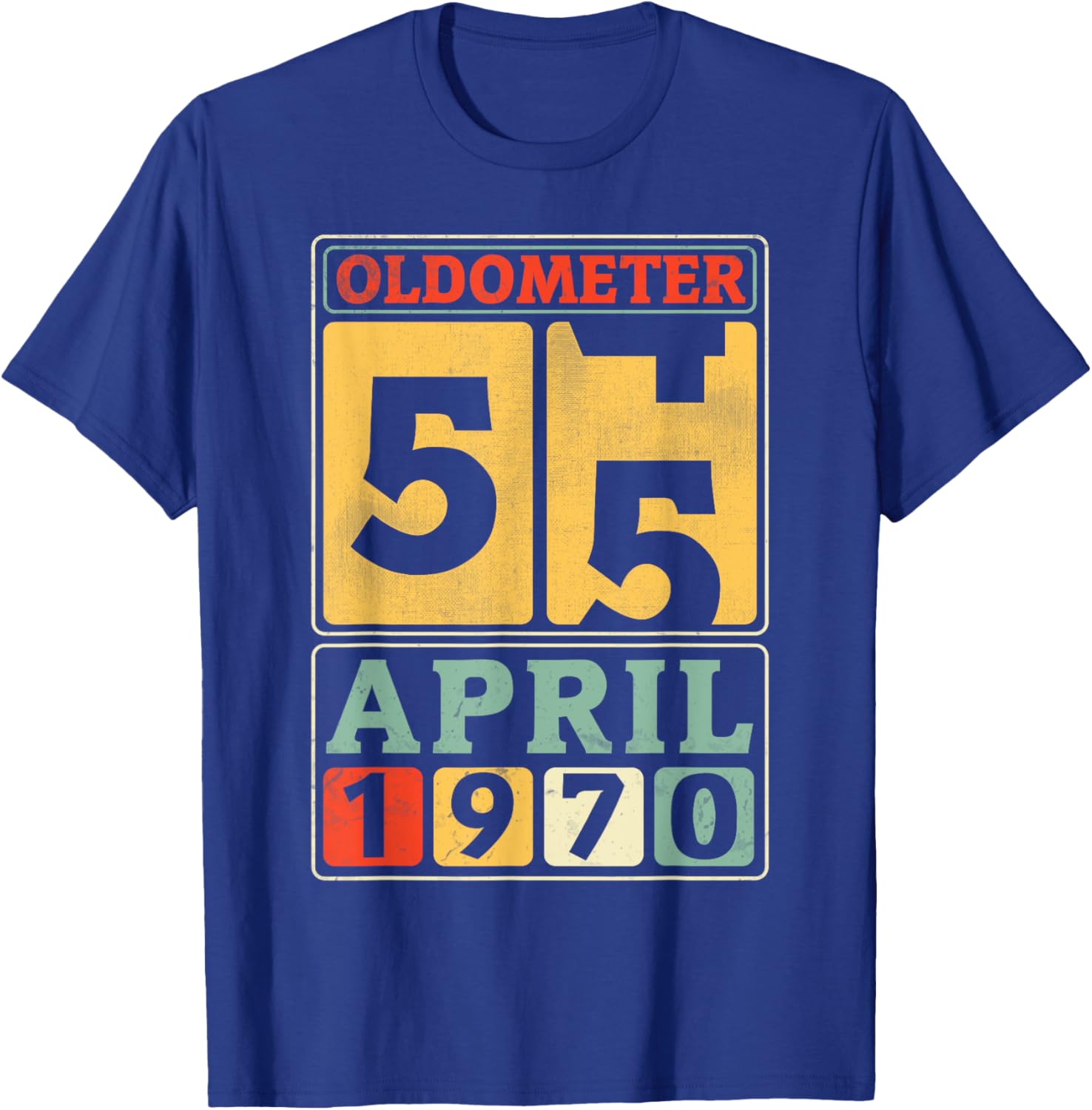 Vintage 55th Birthday T-Shirt for April 1970 Birthdays, Great Gift! - 6