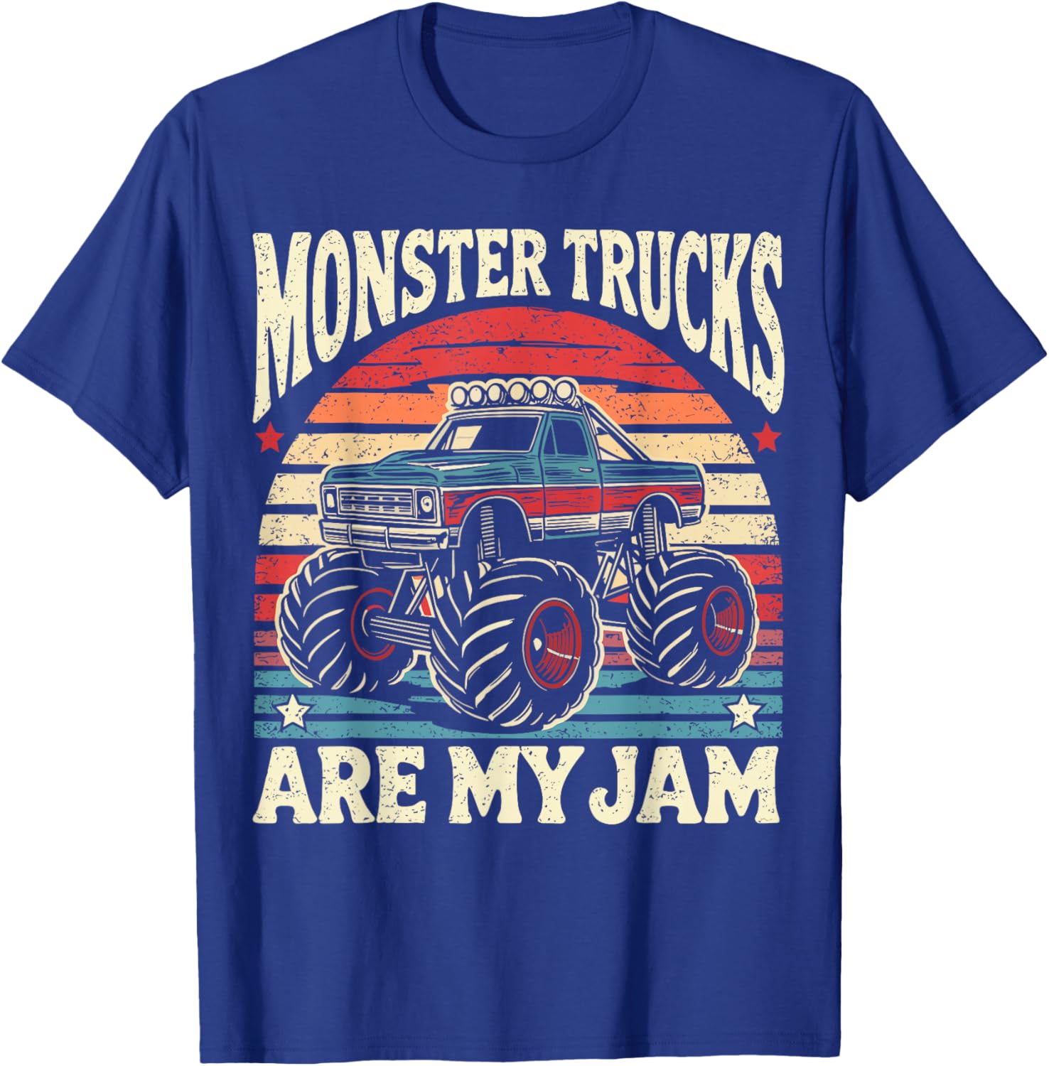 Vintage Monster Truck Enthusiast T-Shirt for Kids and Adults - 10