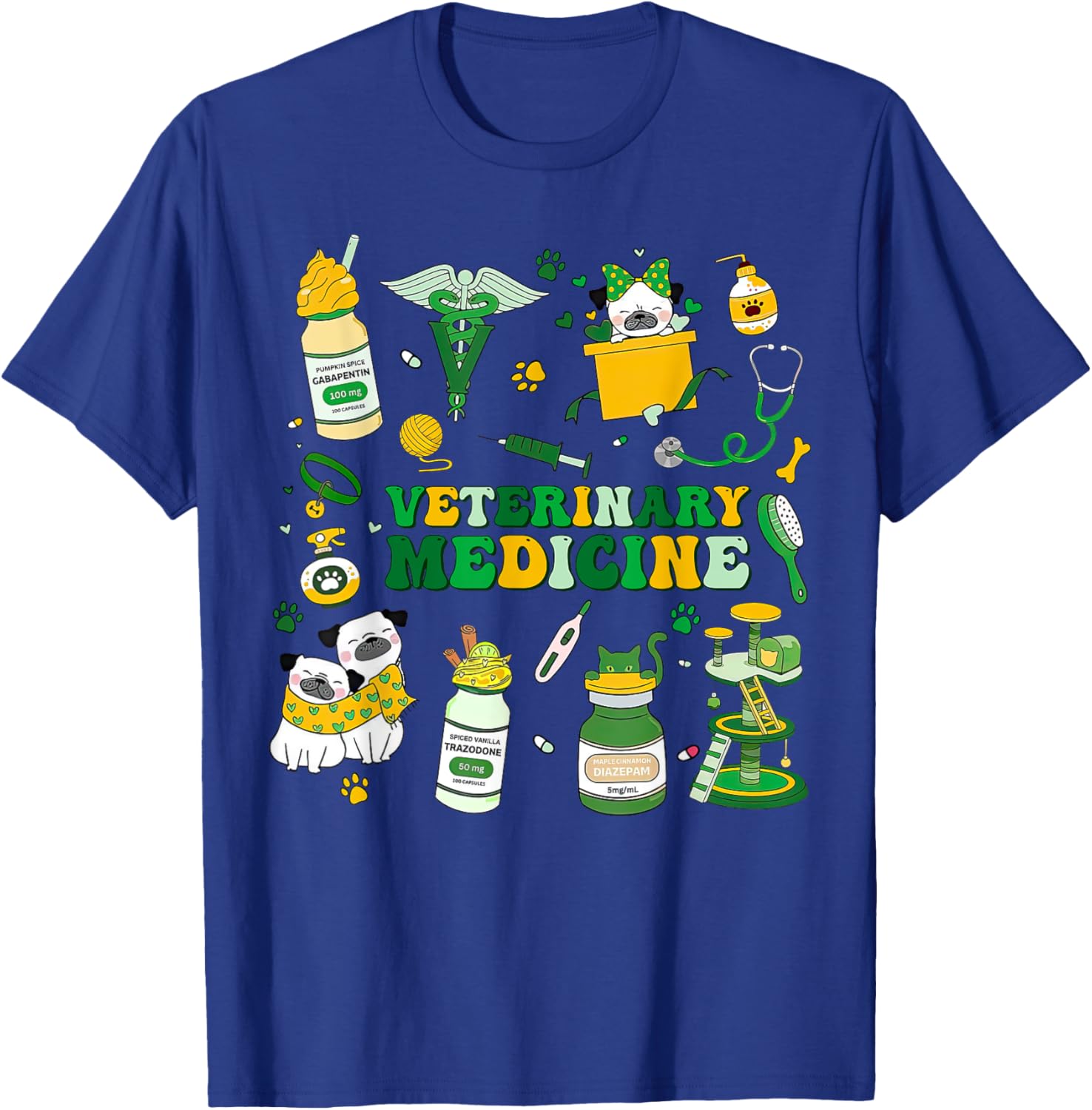 St Patrick's Day Vet Tech T-Shirt for Dog and Cat Lovers - 3