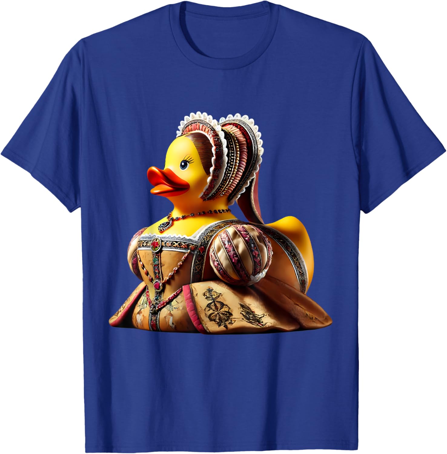 Rubber Duck Anne Boleyn T-Shirt Fun Historical Figure Apparel - 23