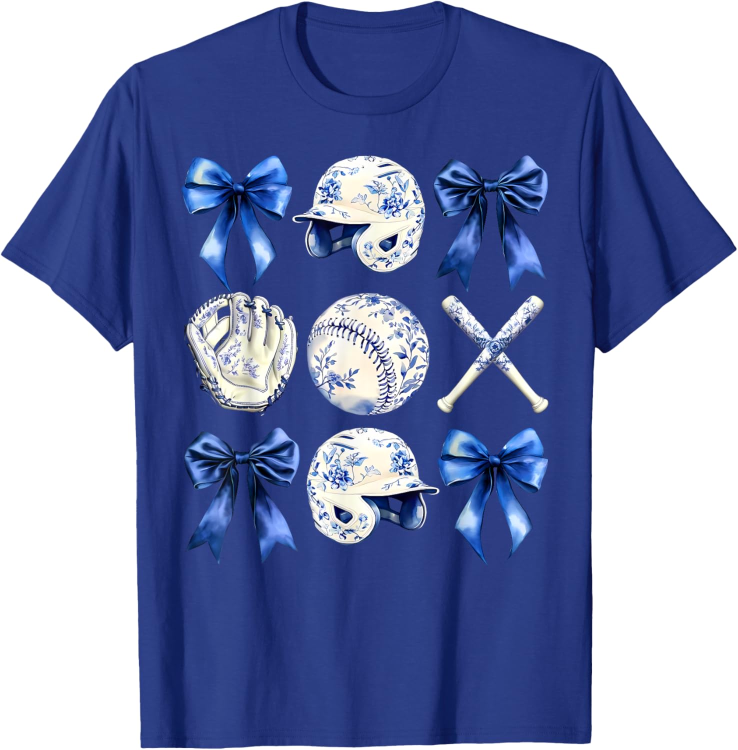 Charming Baseball Mama Bow T-Shirt Perfect for Mother's Day Gifts - 21