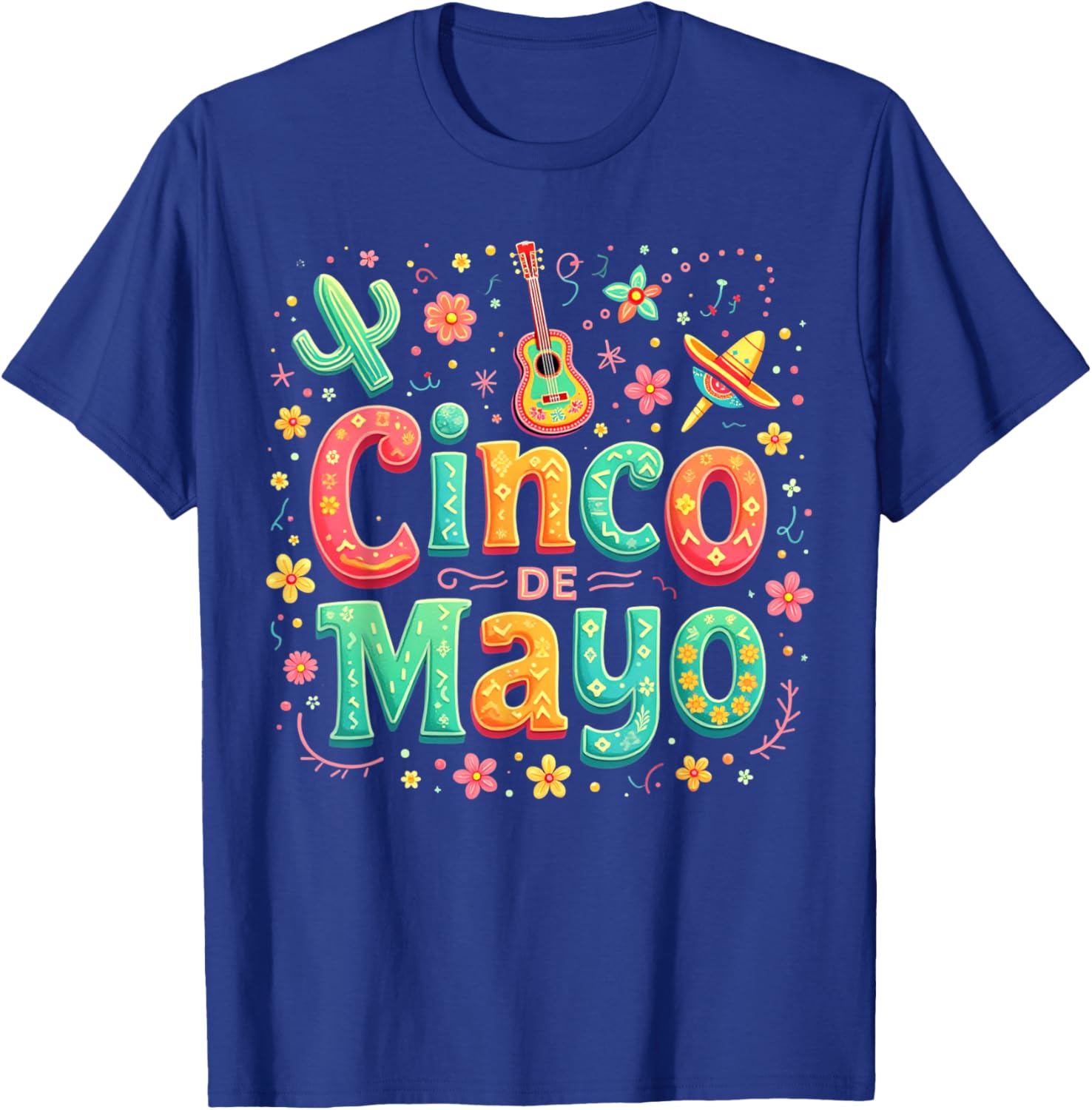 Cinco De Mayo Family Matching Let's Fiesta T-Shirt for Celebration Fun - 9