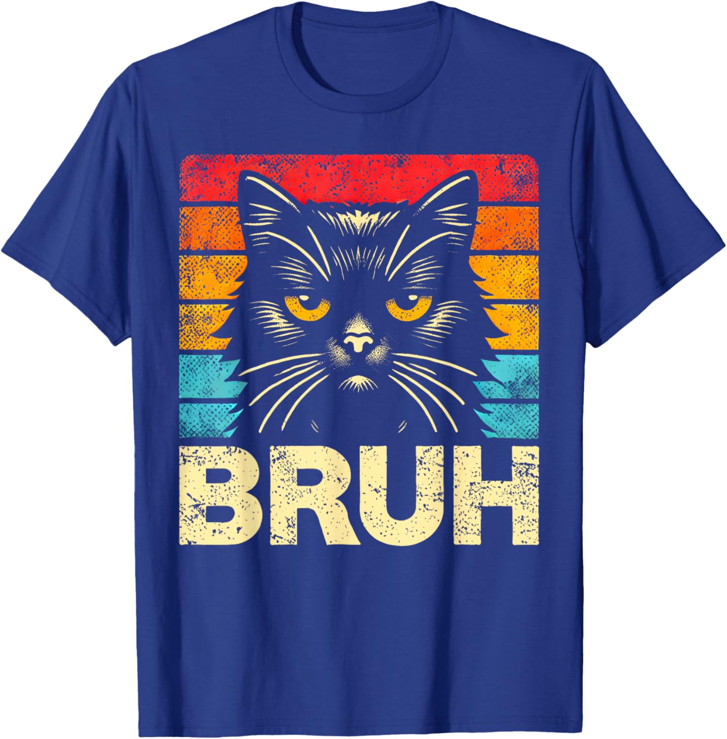 Funny Cat Bruh Meme T-Shirt for Boys, Girls, Kids, and Adults - 1