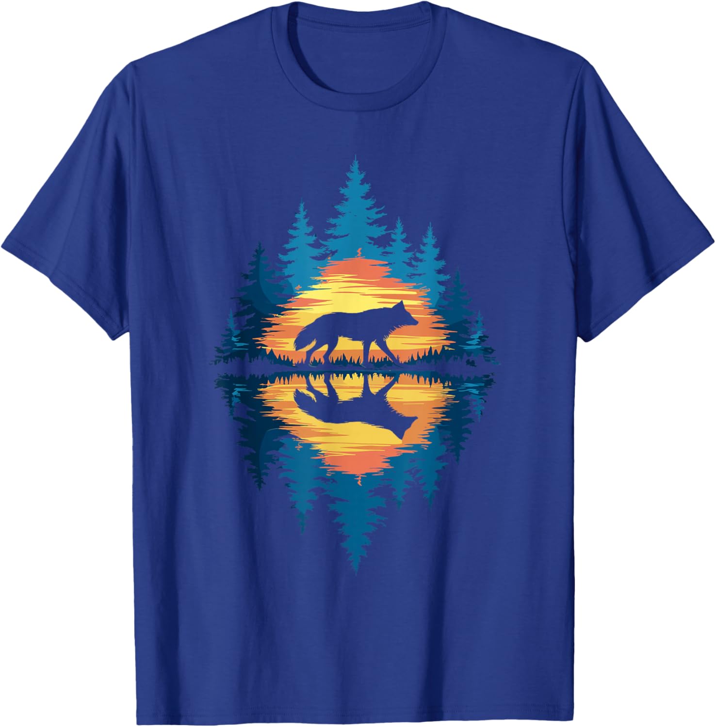 Wolf Forest Wildlife T-Shirt for Men, Women, and Kids - Nature Lover's Apparel - 10