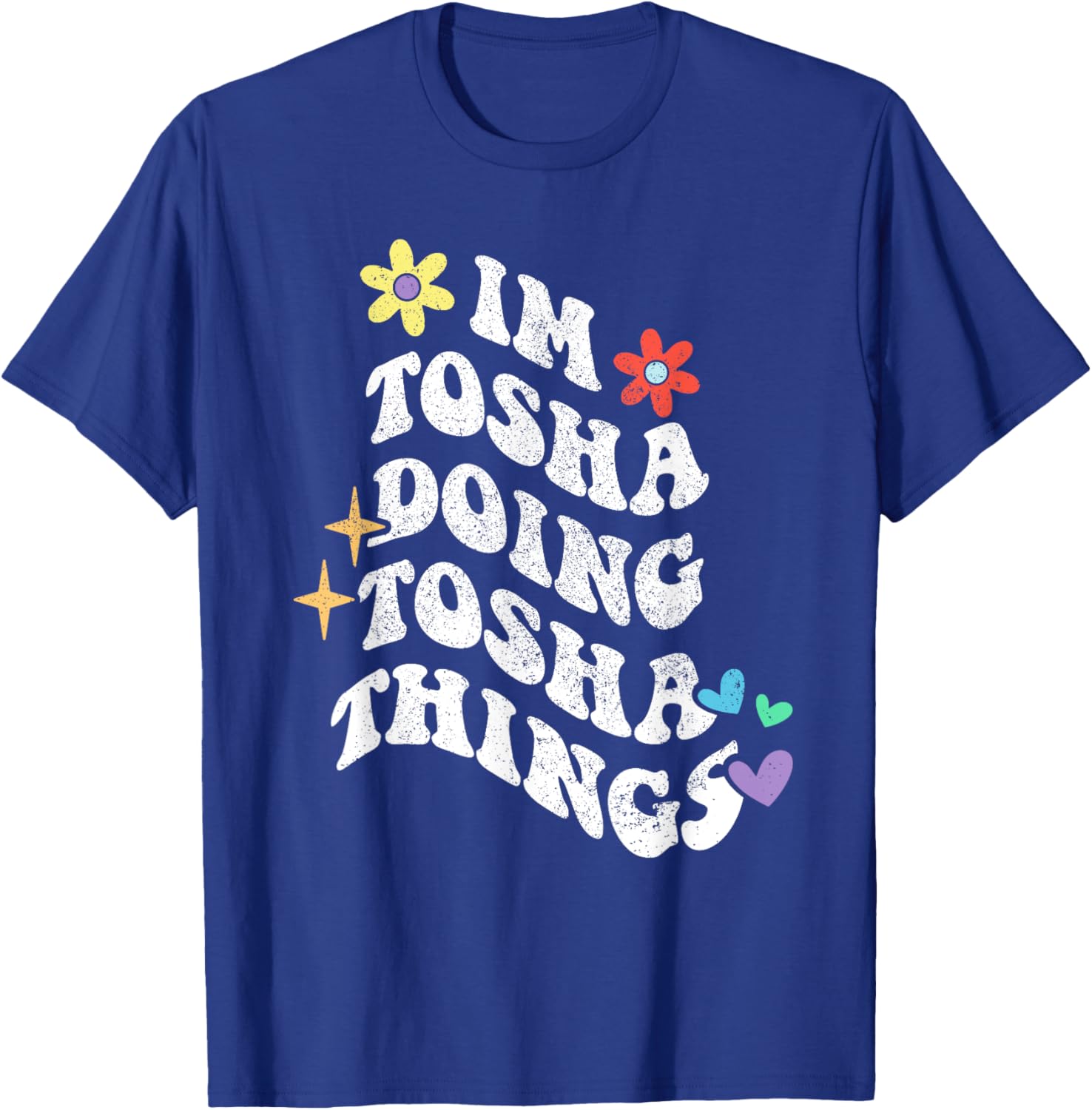 Retro Groovy T-Shirt for Moms Doing Tosha Things - Fun Mothers Day Gift - 24