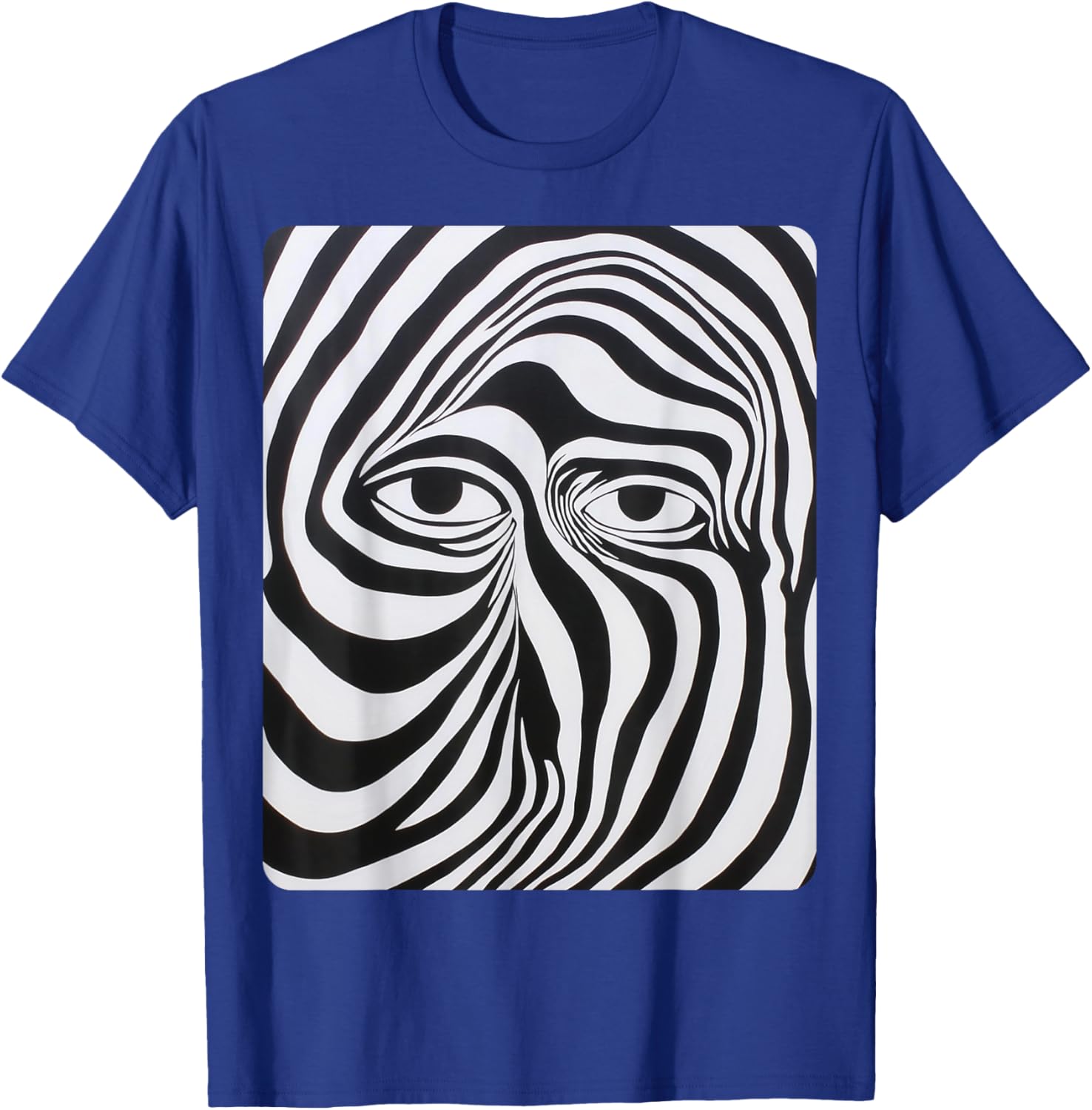 Stylish Eyes White and Black Designer T-Shirt for Trendy Fashion Lovers - 6