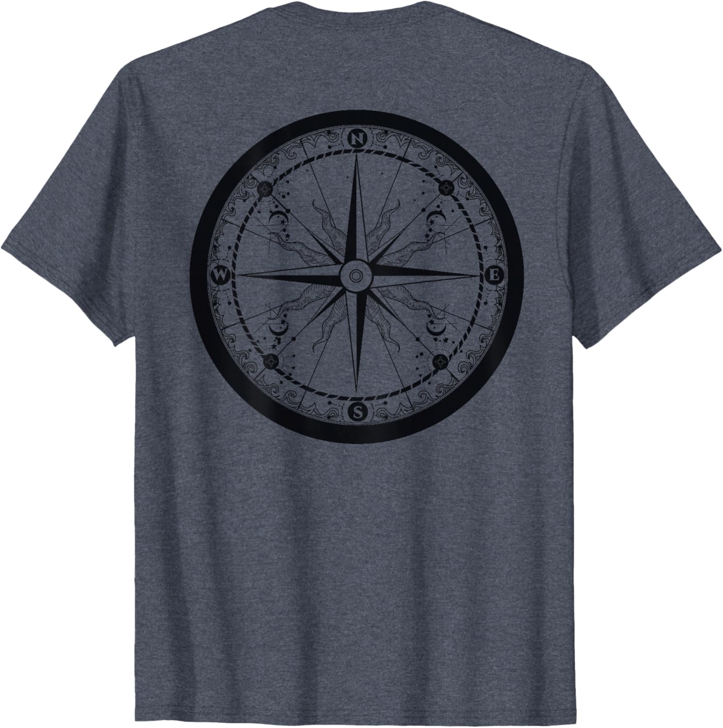 Beautiful Compass Sailing and Hiking Adventure T-Shirt for Travelers - 11